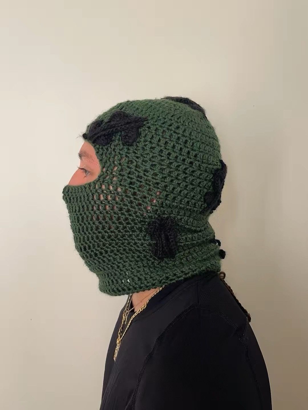 Handmade Benji Ski Mask Size ONE SIZE - 3 Thumbnail