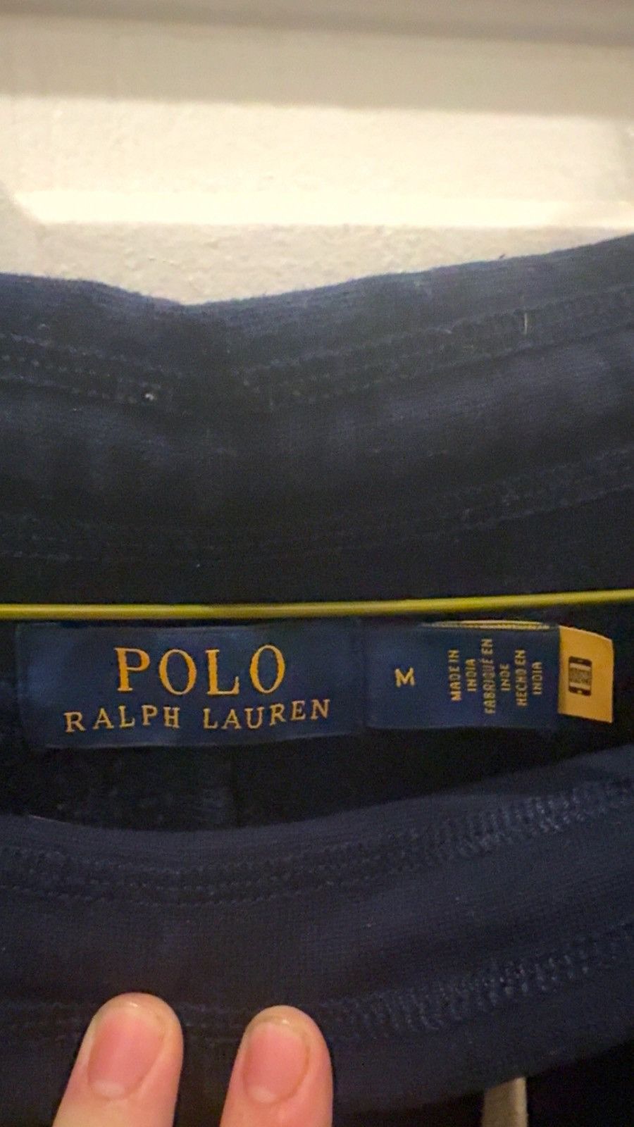 Polo Ralph Lauren Dark Blue Ralph Lauren Sweat Pants STAIN ON LEFT THIGH Size US 32 / EU 48 - 4 Thumbnail