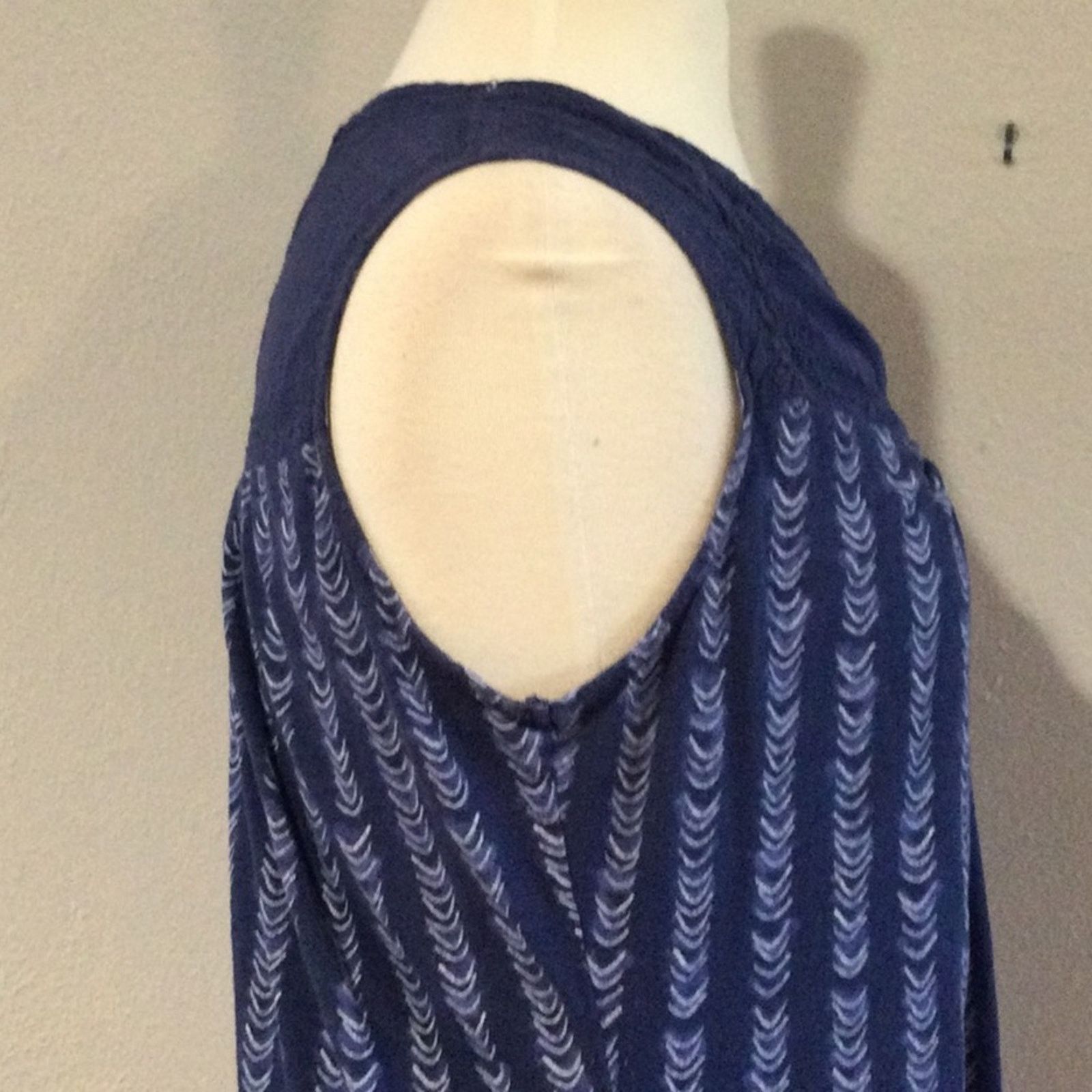 Other Bob Timberlake Blue & White Stripe Tank Size L Size L / US 10 / IT 46 - 6 Thumbnail