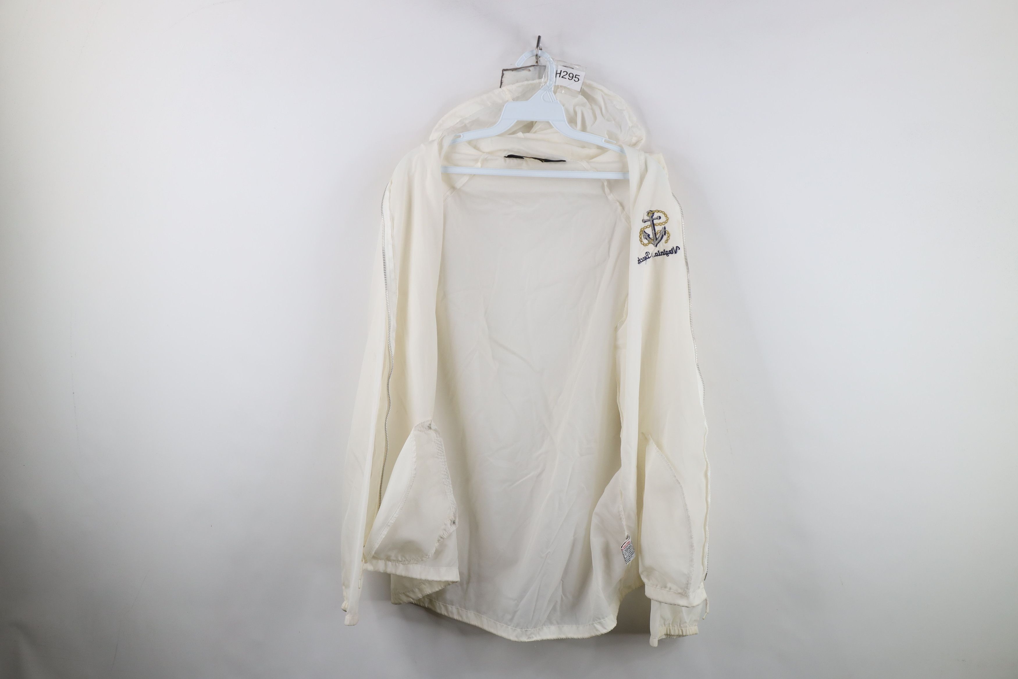 Vintage Vintage 70s 80s Beach Sailing Hooded Windbreaker Jacket USA Size US M / EU 48-50 / 2 - 9 Thumbnail