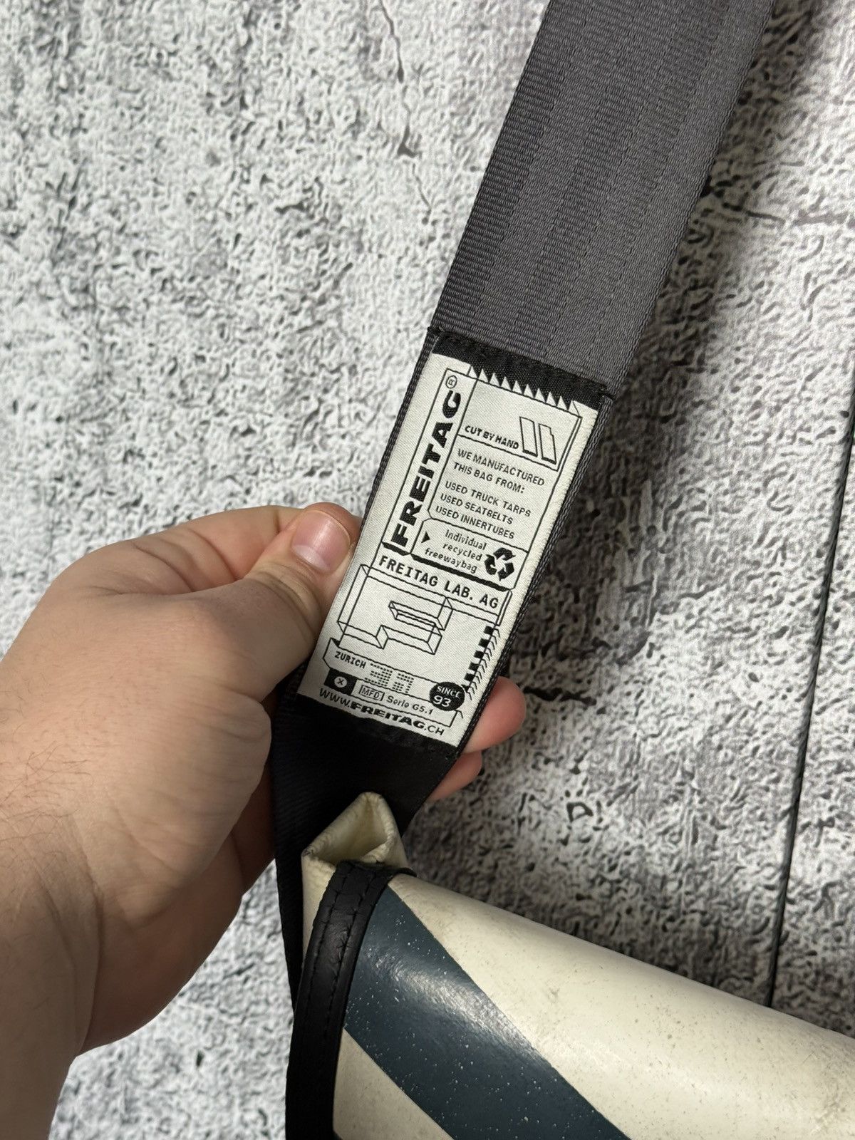 Freitag FREITAG G5.1 Messenger Bag Upcycled Truck Tarp Crossbody Size ONE SIZE - 8 Thumbnail