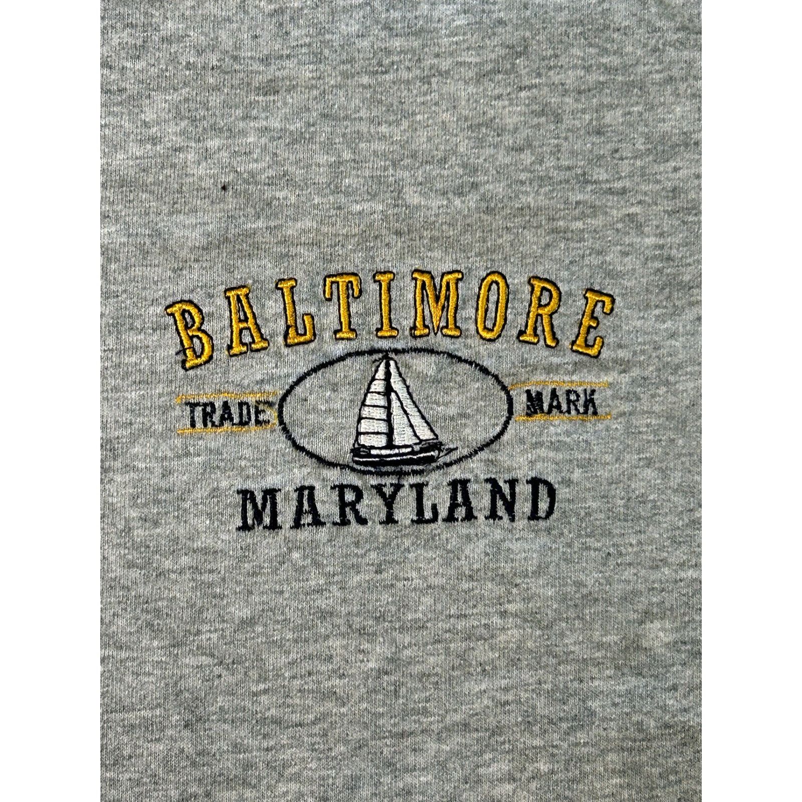 Fruit Of The Loom Baltimore Maryland Sailboat T-shirt Size M Fruit of the Loom Size US M / EU 48-50 / 2 - 3 Thumbnail