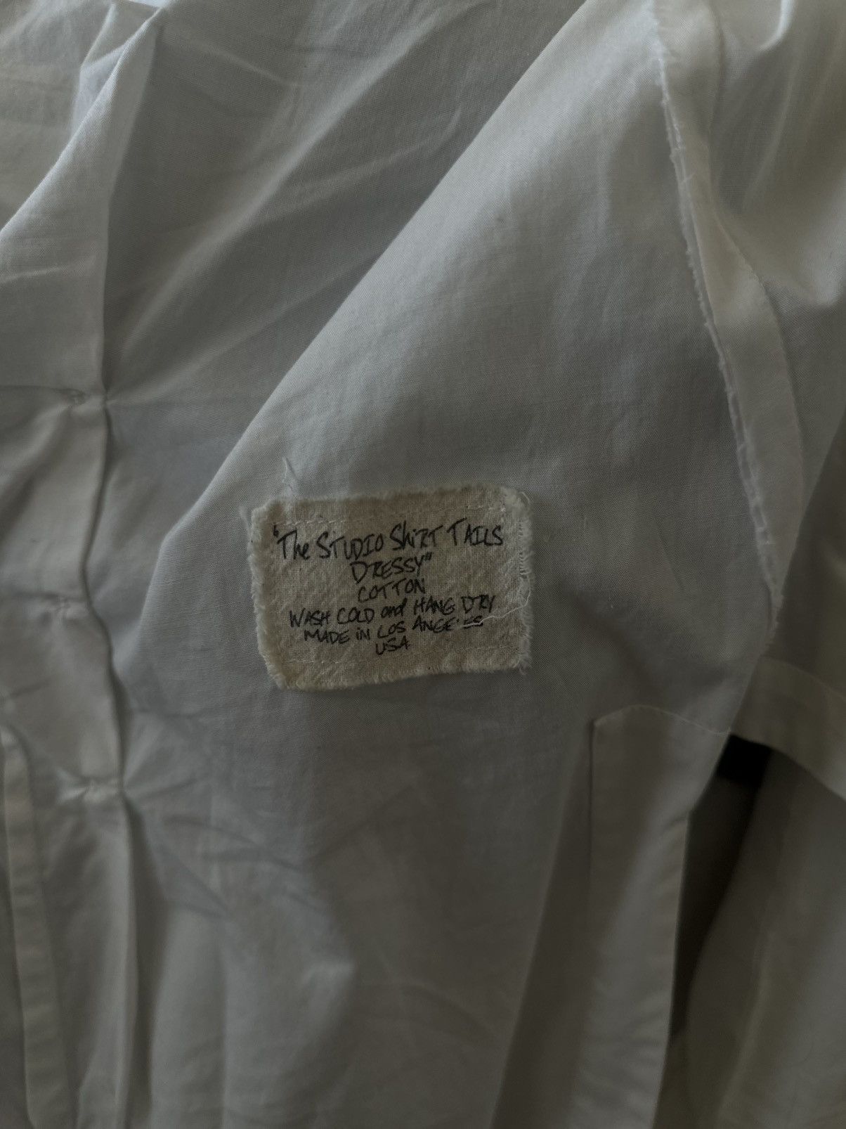 Greg Lauren Tail-coat studio shirt Size 46L - 5 Thumbnail