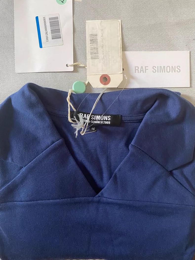 Raf Simons Raf simons Noble temperament blue short sleeves Size US S / EU 44-46 / 1 - 8 Thumbnail
