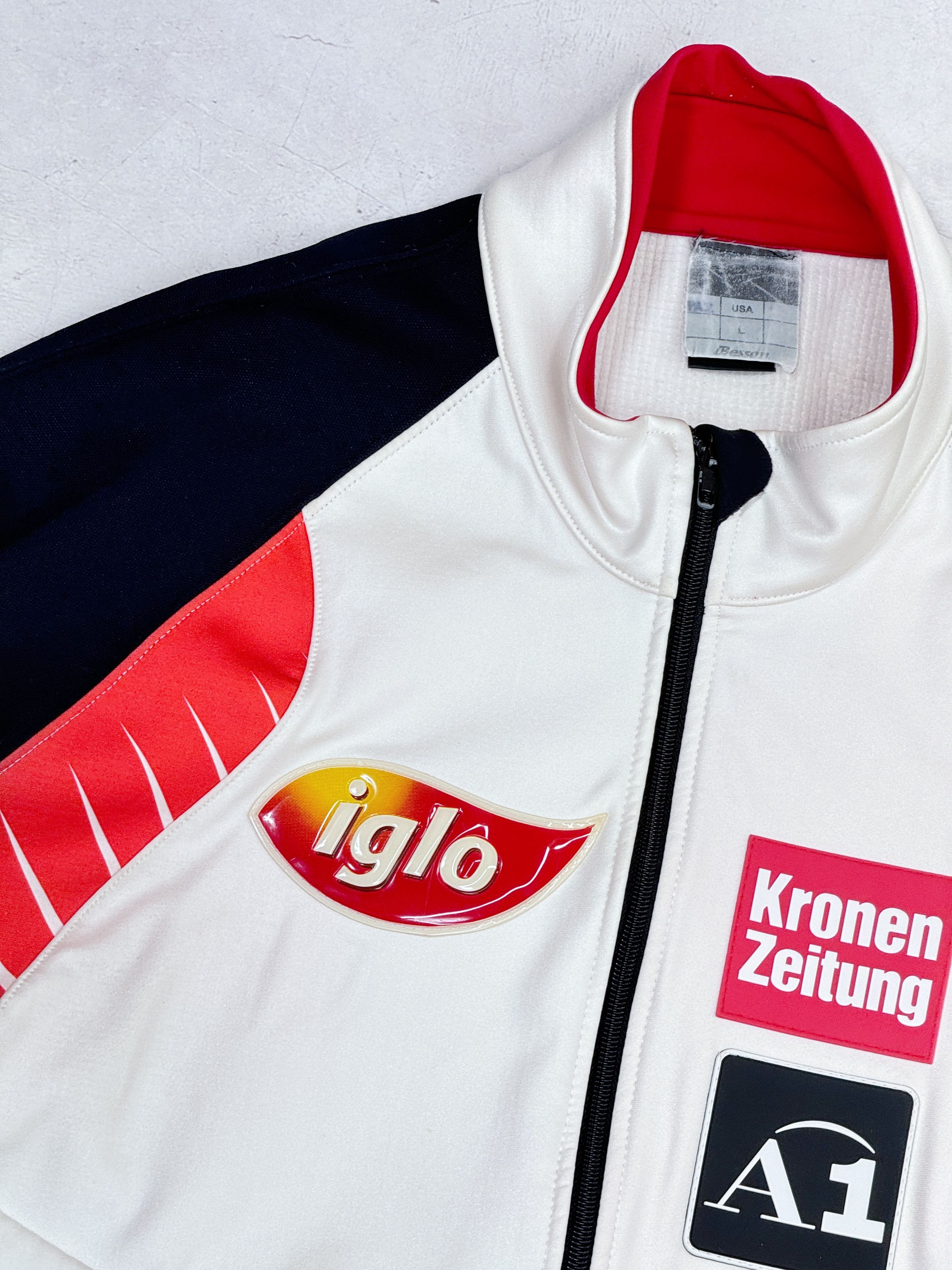 Sports Specialties Austria Ski Team Fleece Jacket A1 Besson IGLO Kronen Zeitung Size US M / EU 48-50 / 2 - 5 Thumbnail