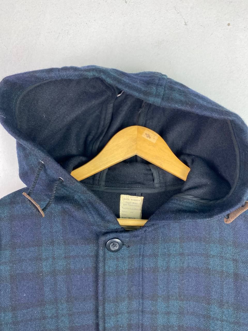 Japanese Brand back number japanese brands wool jacket nice design Size US M / EU 48-50 / 2 - 2 Thumbnail