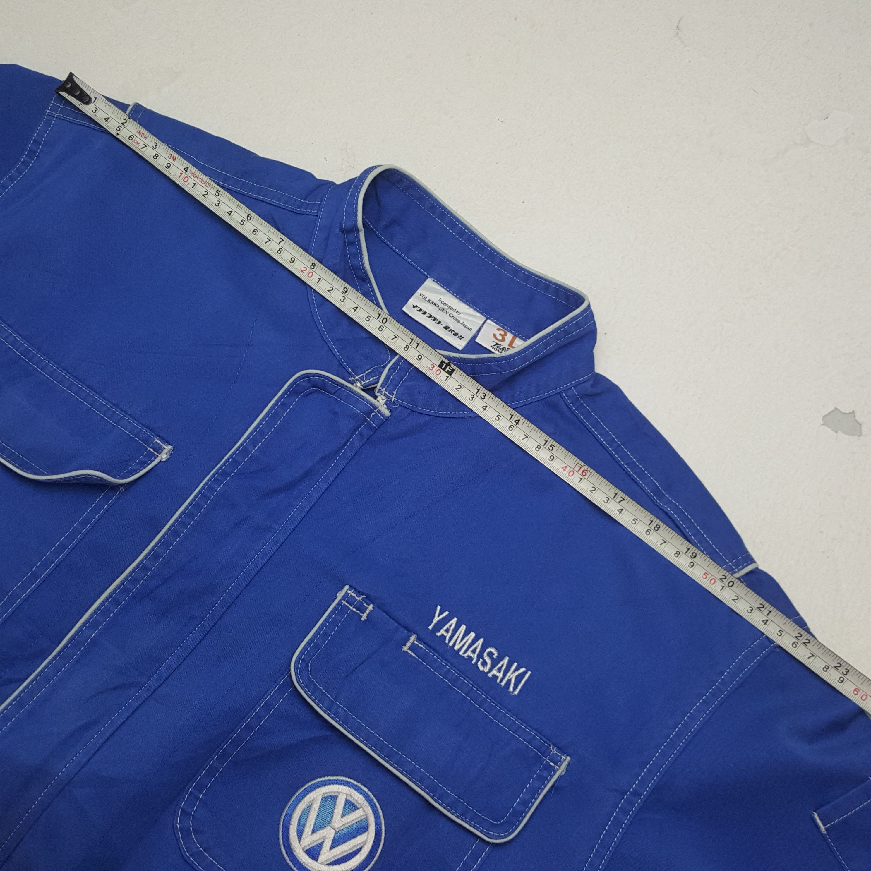 Vintage Vintage Volkswagen Germany Racing Motorsport Coverall Jacket Size US L / EU 52-54 / 3 - 11 Thumbnail