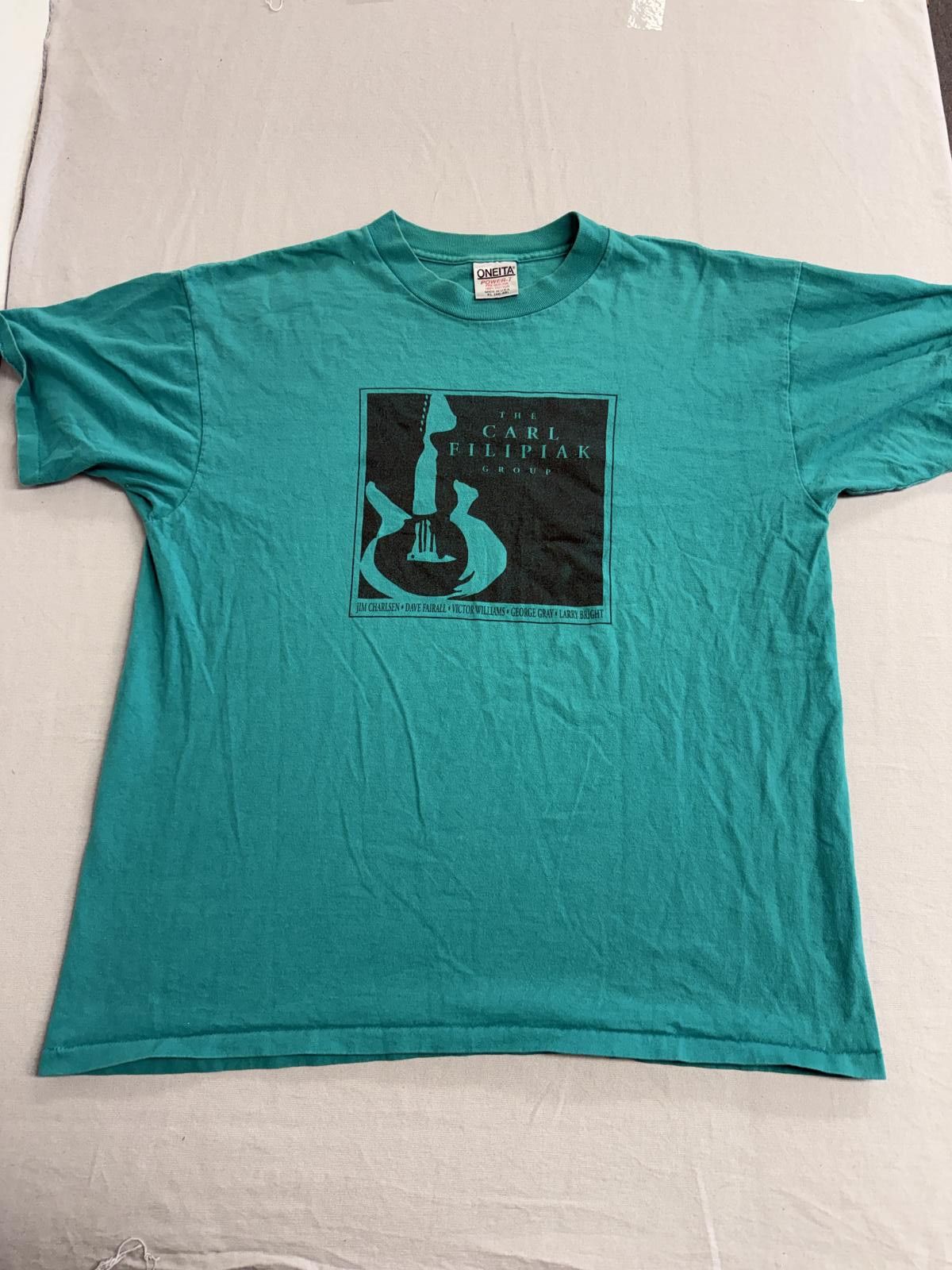 Other Vintage The Carl Filipiak Group T-shirt Jazz Fusion XL Size US XL / EU 56 / 4 - 1 Thumbnail