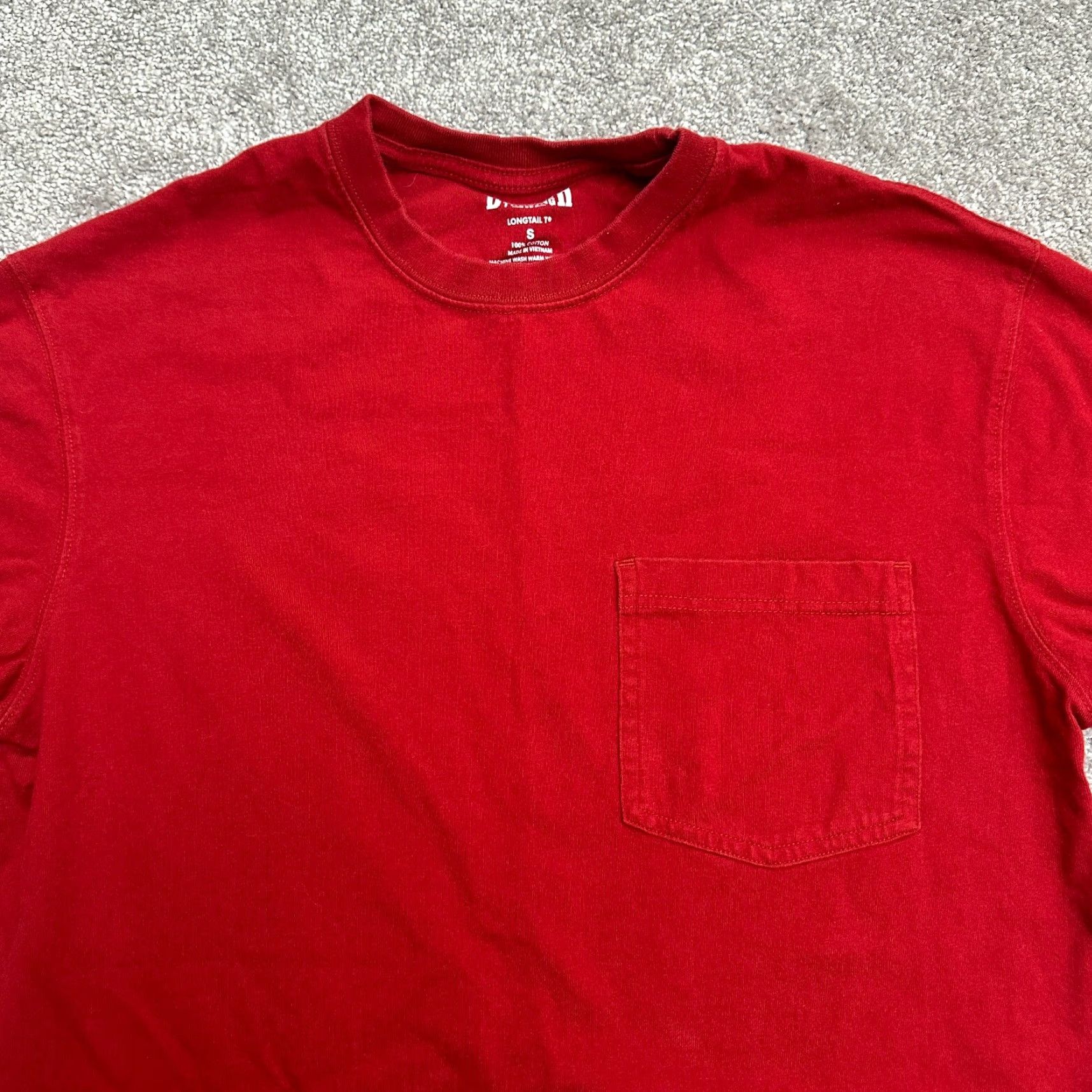 Vintage Duluth Cotton Crew Neck T-Shirt Mens Small Red Short Sleeve Pocket Tee Outdoor Classic Size US S / EU 44-46 / 1 - 3 Thumbnail