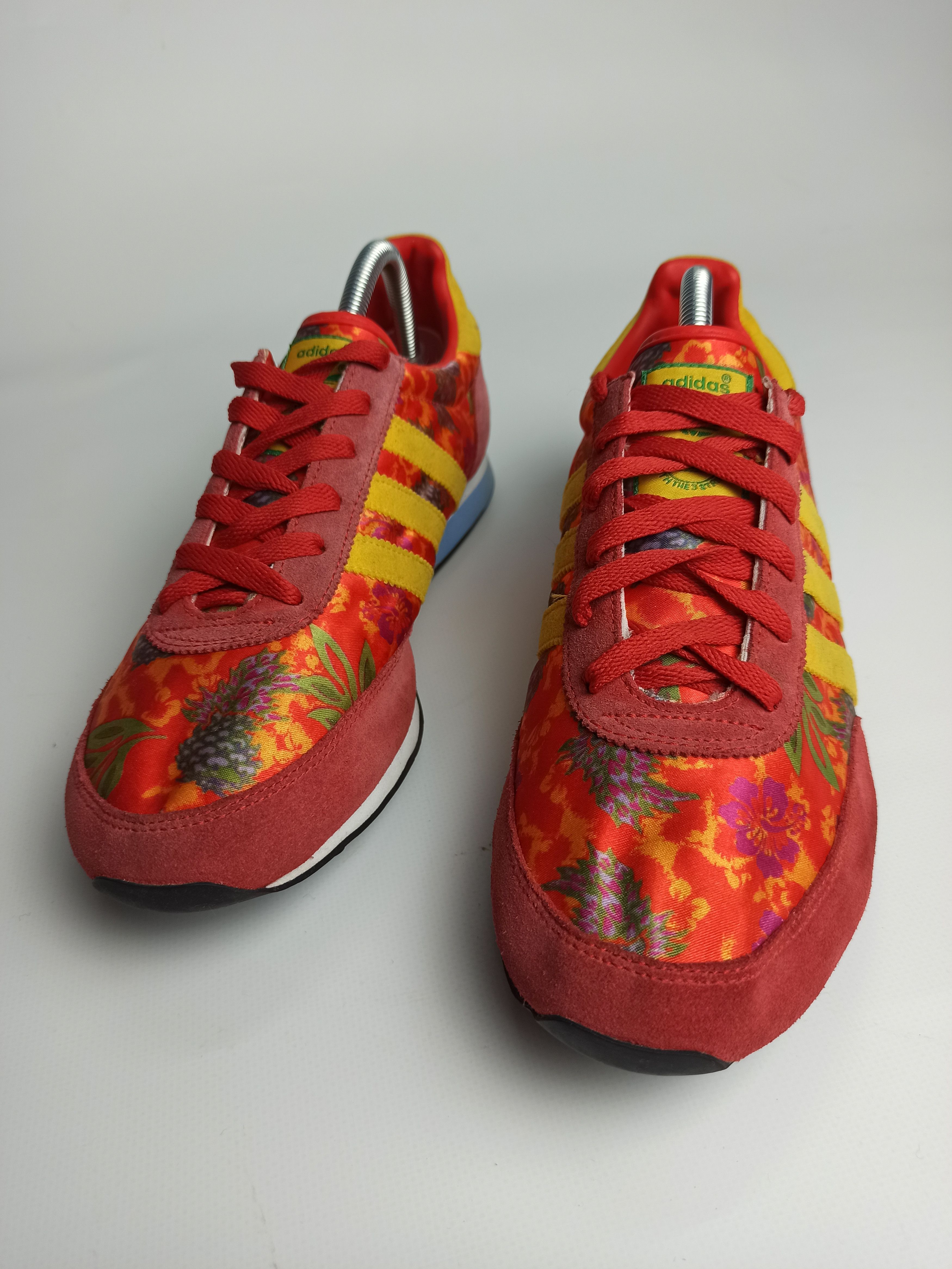 Adidas Adidas 600 Hawaii Red Sneakers Size US 11 / EU 44 - 9 Thumbnail
