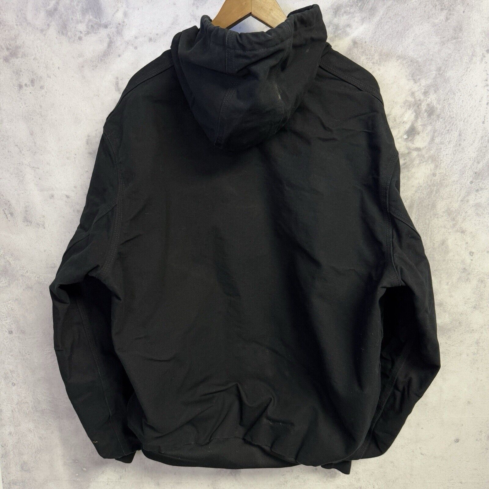 Carhartt Vintage Carhartt J131 Jacket Mens XL Tall Black Full Zip The Size US XL / EU 56 / 4 - 2 Thumbnail