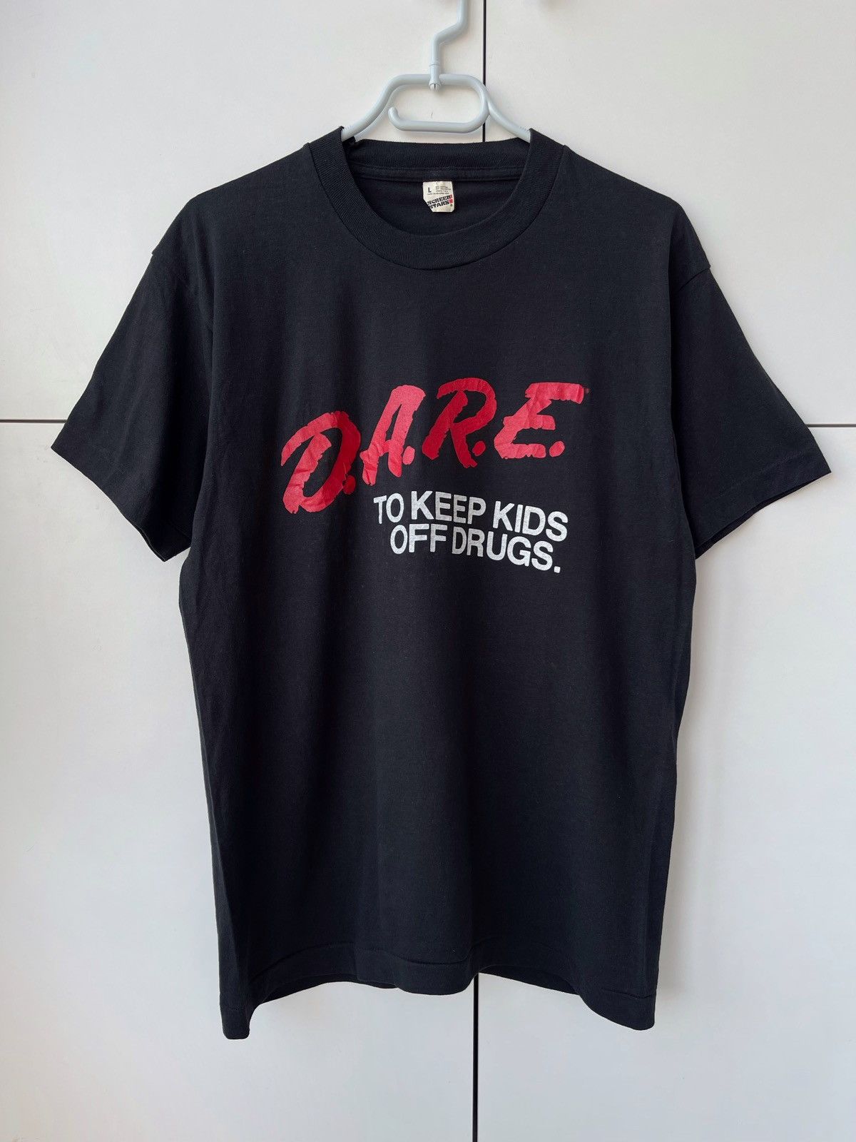 D.A.R.E × Vintage VINTAGE 1983’S D.A.R.E. SCREEN STARS TEE Size US L / EU 52-54 / 3 - 1 Thumbnail