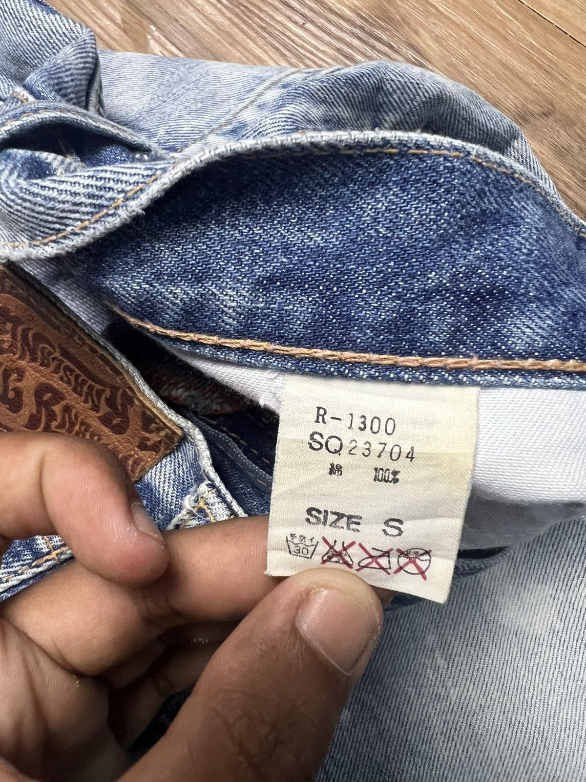 If Six Was Nine RNA Inc. Vintage Destroyed Denim Jeans (41) Size US 29 - 9 Thumbnail