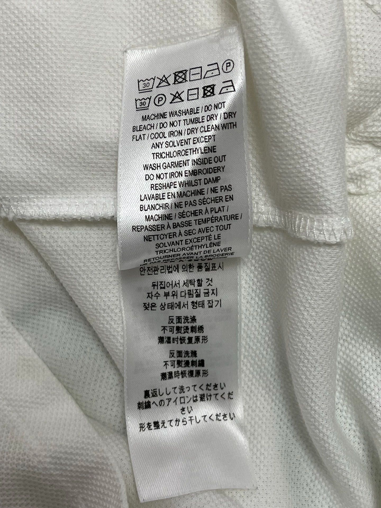 Burberry Burberry White Polo Shirt Men's M Size US M / EU 48-50 / 2 - 5 Thumbnail