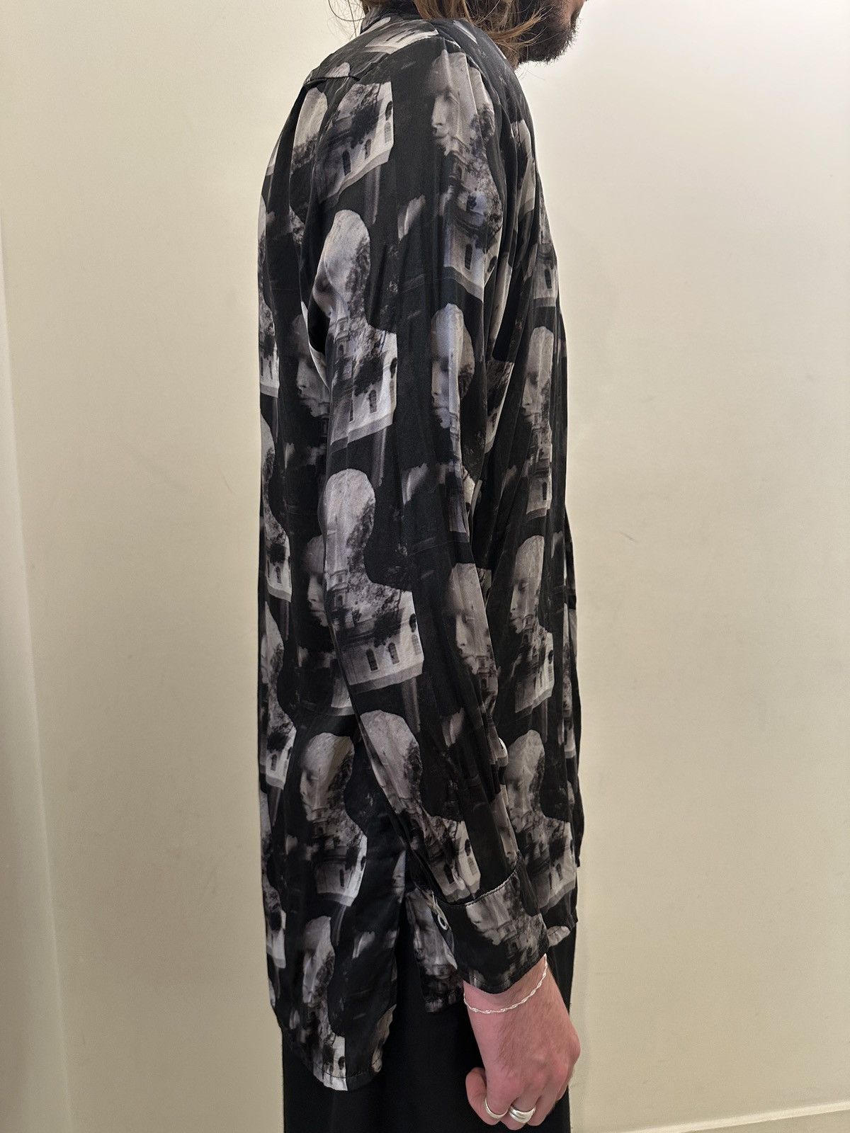 Geoffrey B. Small Como Silk Shirt Size US XS / EU 42 / 0 - 4 Thumbnail