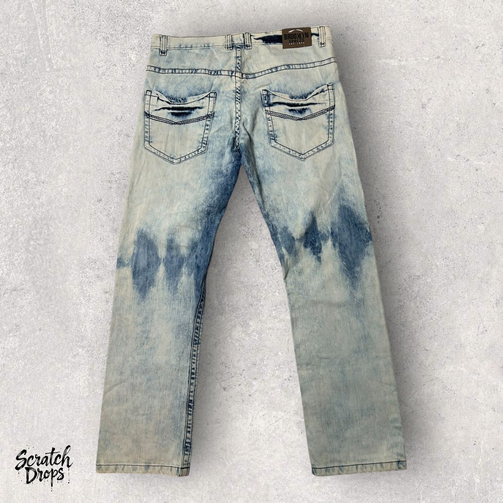 Brooklyn Xpress NWT Brooklyn Xpress Men's Jeans Size 38 Vintage Acid Wash Size US 38 / EU 54 - 3 Thumbnail