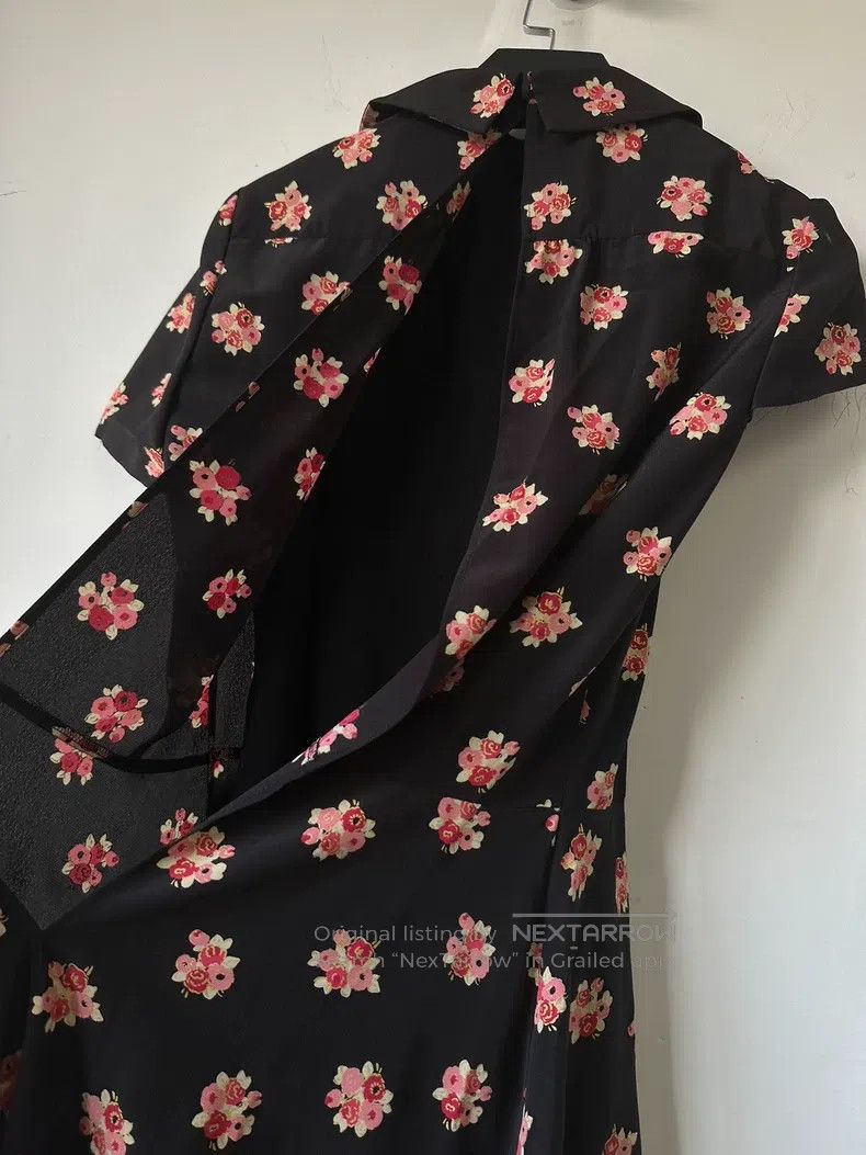 Junya Watanabe Junya Watanabe Floral Irregular Dress Size XS / US 0-2 / IT 36-38 - 6 Thumbnail