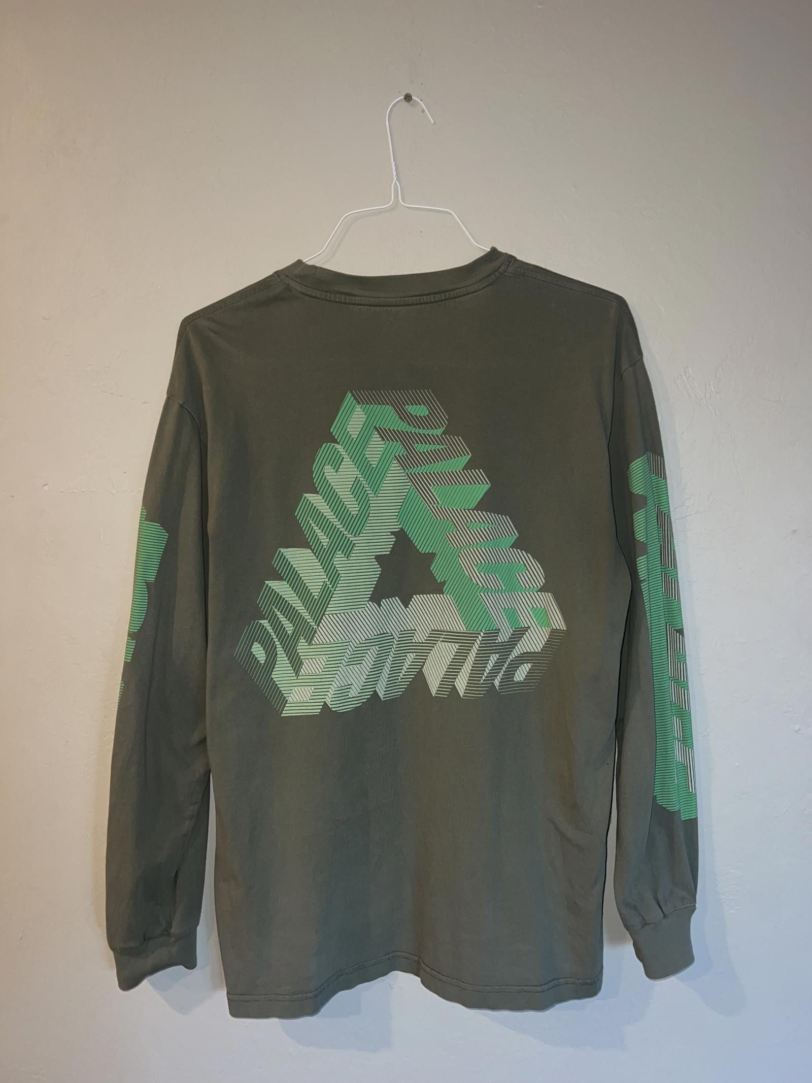 Designer Palace 3D Tri-Logo Long-sleeved shirt Size US XL / EU 56 / 4 - 4 Thumbnail
