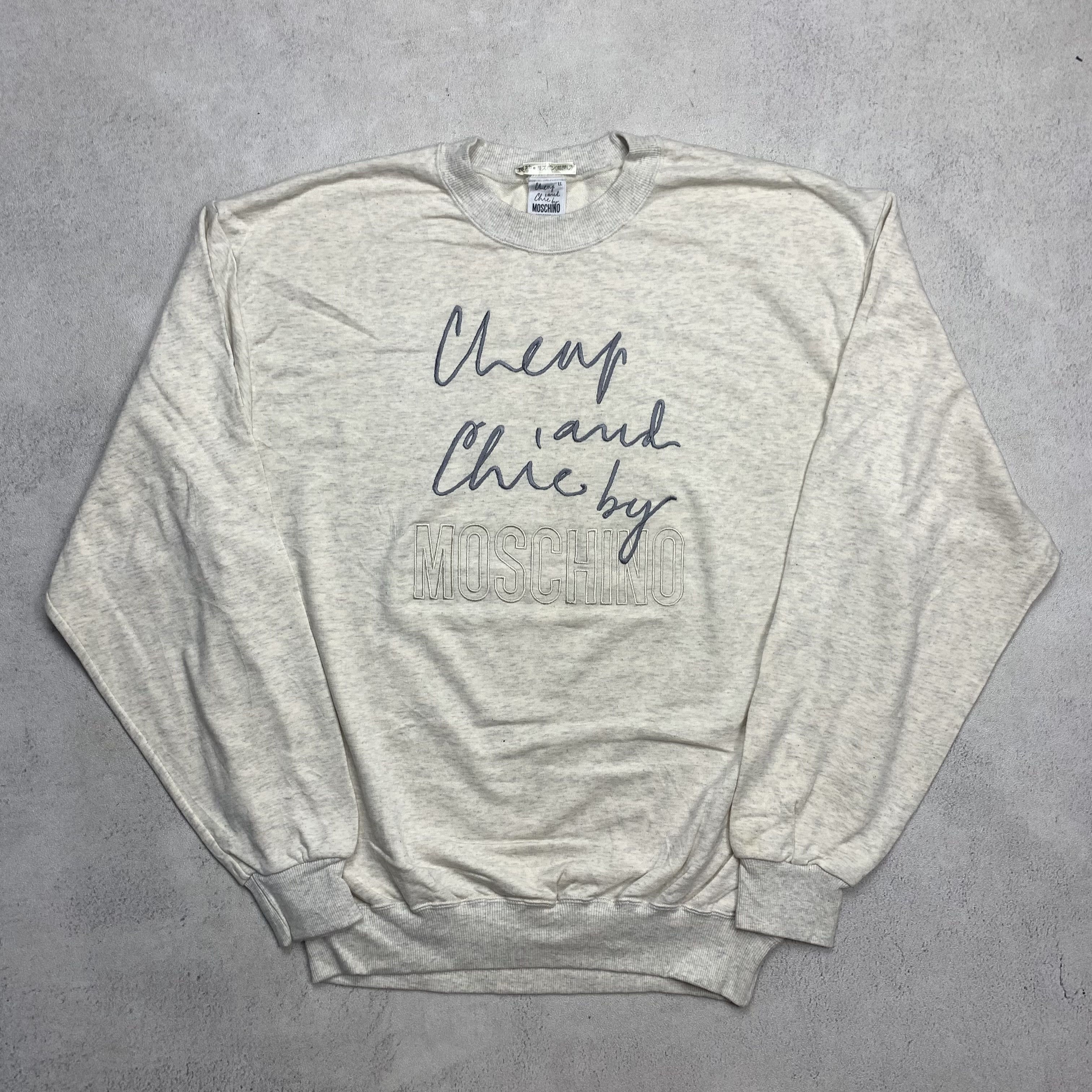Moschino Moschino Cheap and Chic Sweatshirt Crewneck Size US XL / EU 56 / 4 - 1 Thumbnail