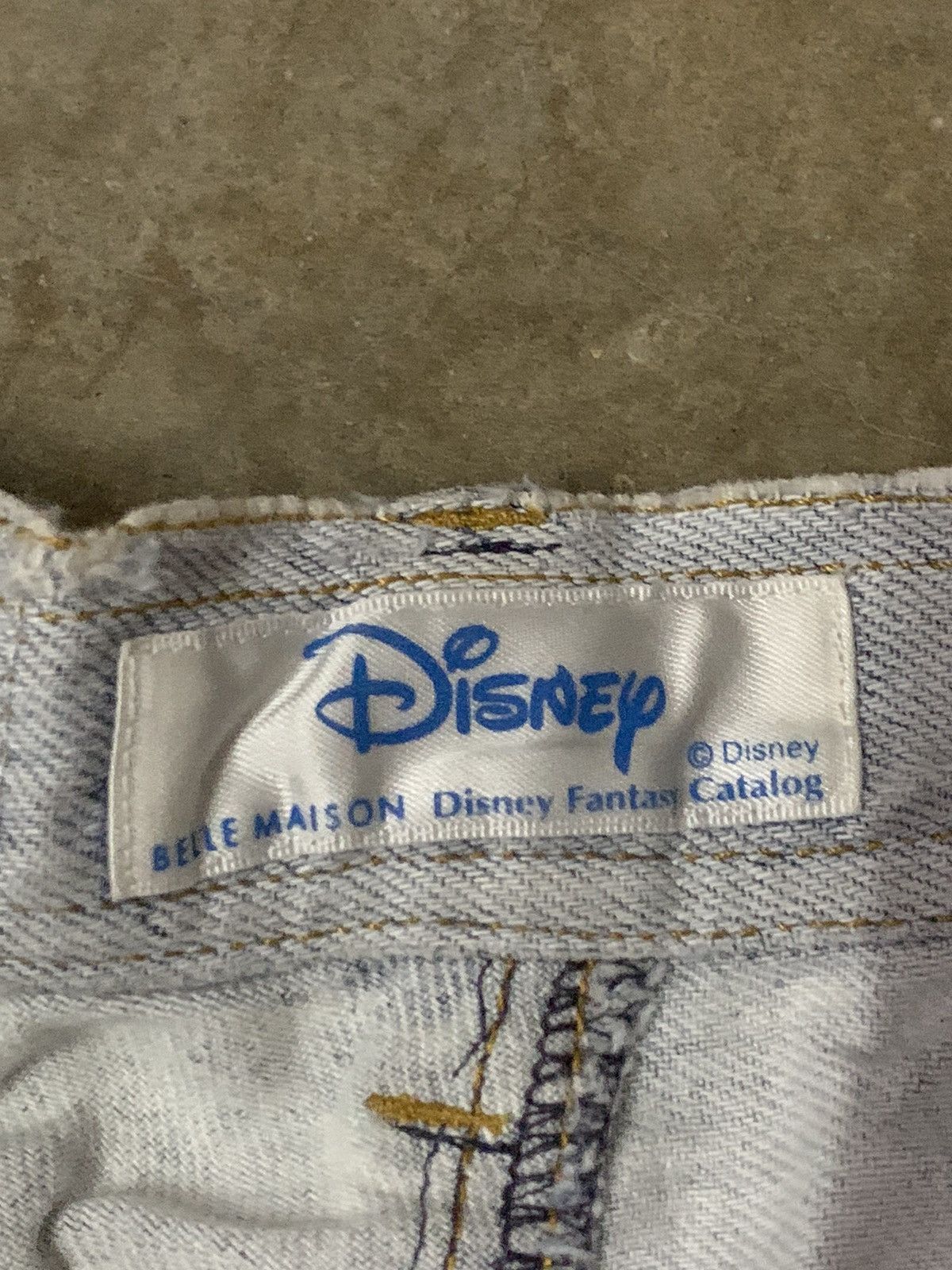 Disney Mickey Mouse Printed Distress Jeans Size US 30 / EU 46 - 10 Thumbnail