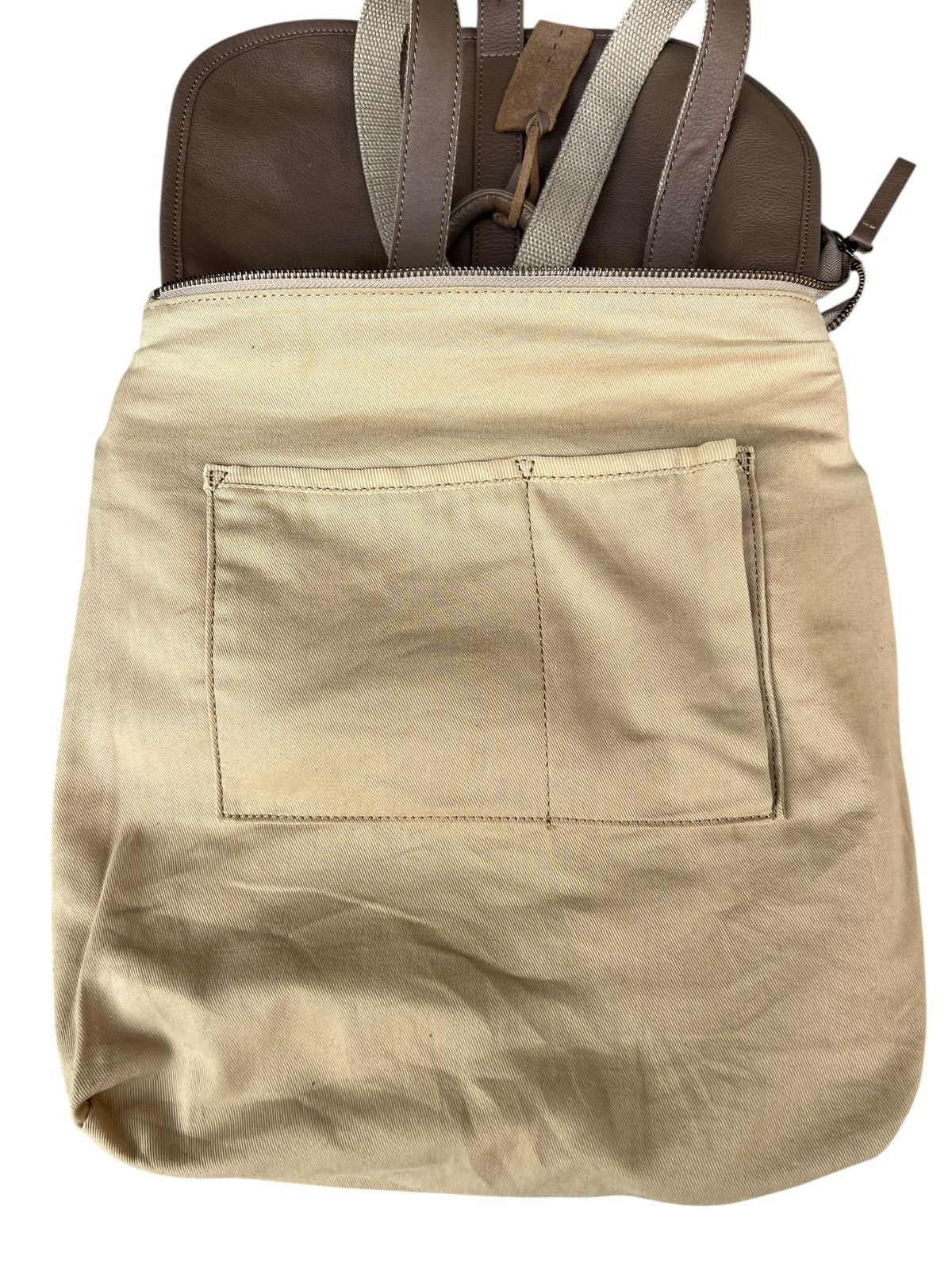 Leather Faucon Hawk Company Japan Leather Hybrid Backpack Size ONE SIZE - 23 Thumbnail