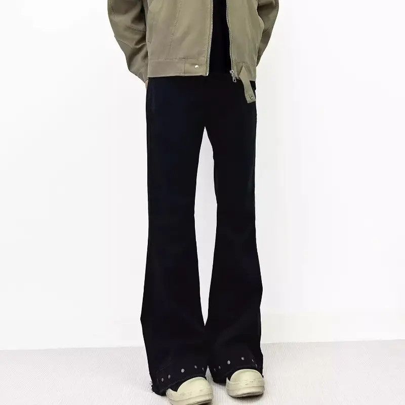 Japanese Brand Retro loose high street micro flared jeans Size US 30 / EU 46 - 3 Thumbnail