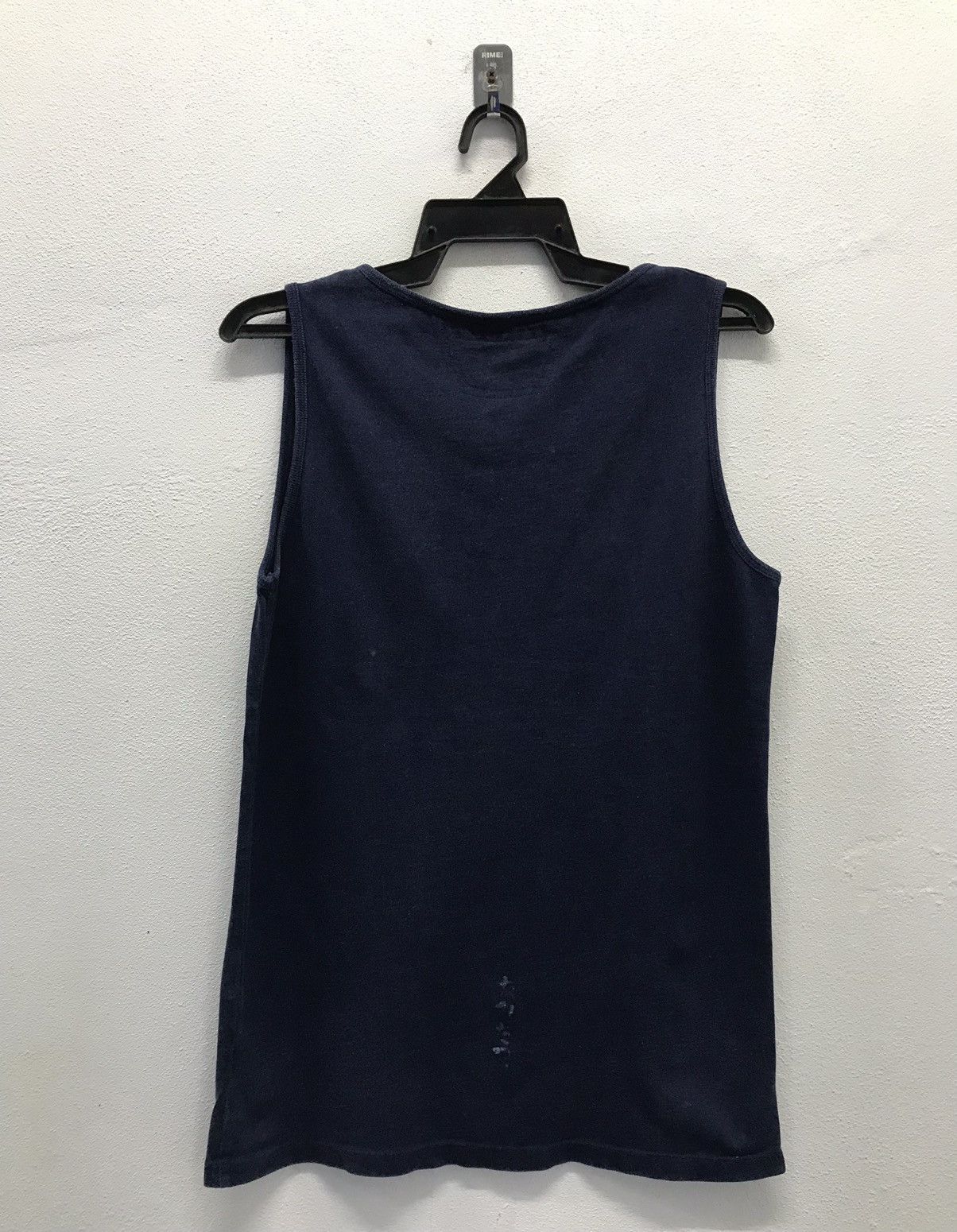 Indigo × Vintage Vintage Indigo Sleeveless Shirt Size US L / EU 52-54 / 3 - 2 Thumbnail