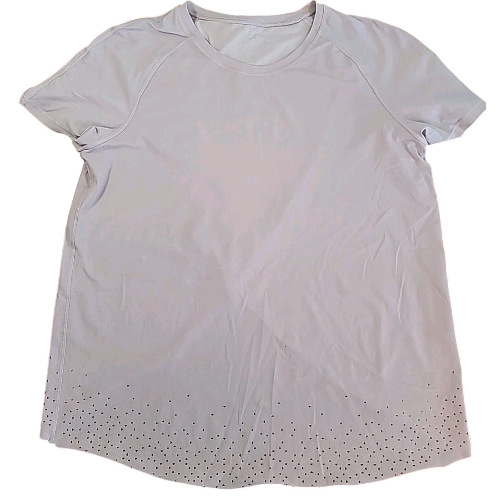 Lululemon Lululemon Quick Pace Laser-Cut Split-Back Running Top – 6 Size M / US 6-8 / IT 42-44 - 1 Thumbnail