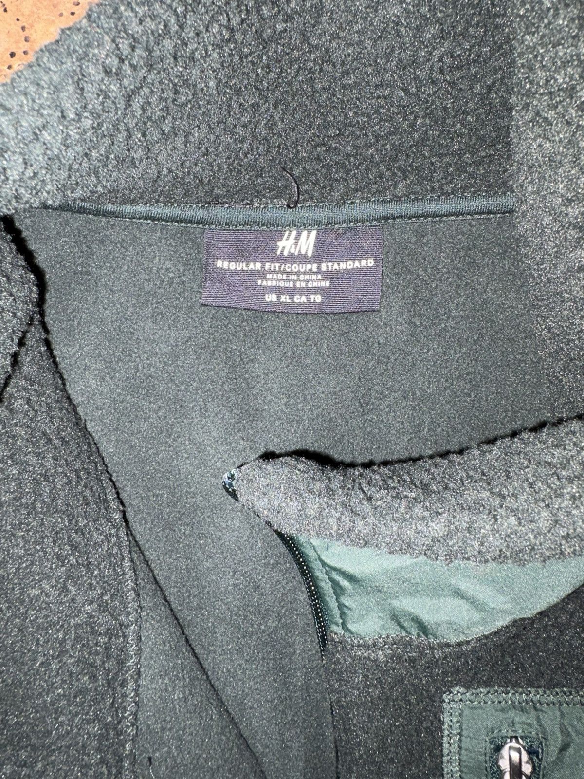 H&M Quarter zip fleece HM (XL) Size US XL / EU 56 / 4 - 2 Thumbnail