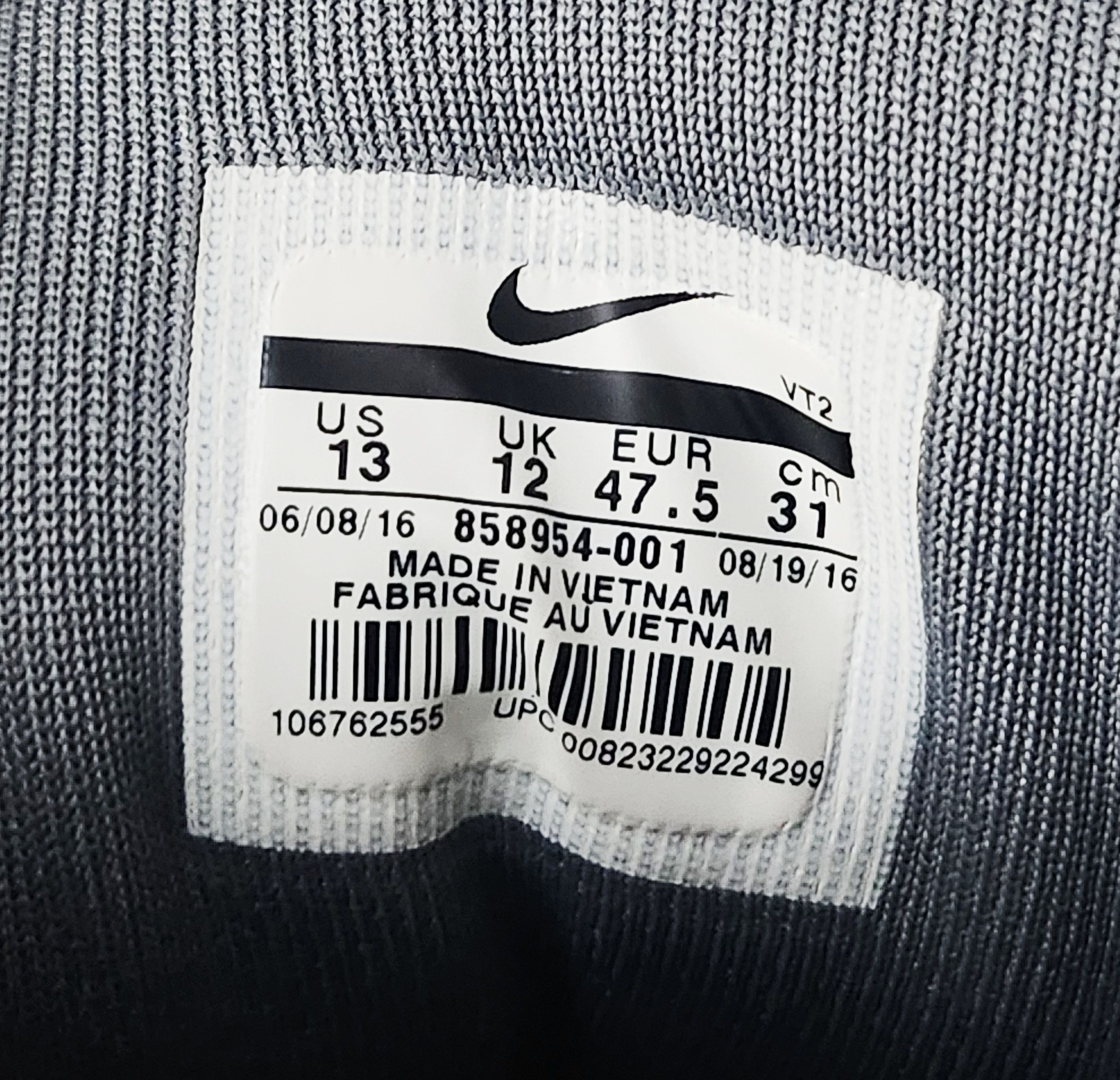 Nike Nike Air Max 90 Premium SE Wolf Grey Anthracite 858954-001 Size US 13 / EU 46 - 12 Thumbnail