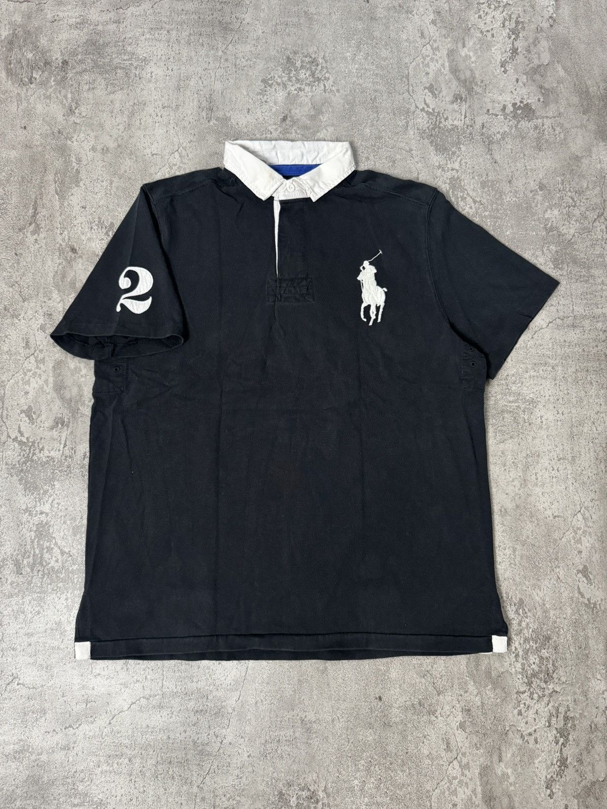 Polo Ralph Lauren VINTAGE POLO RALPH LAUREN NUMBER 2 SHIRT Size US L / EU 52-54 / 3 - 1 Thumbnail