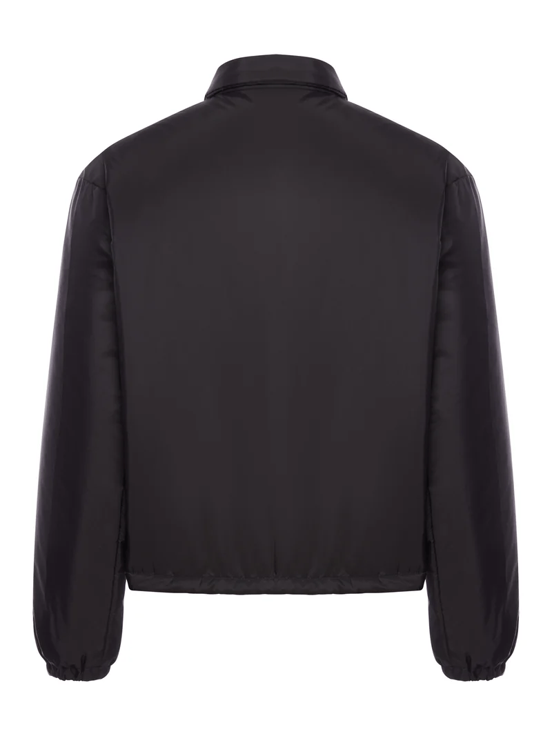 Prada PRADA Black Re-Nylon Bomber Jacket New & Authentic Size US L / EU 52-54 / 3 - 2 Thumbnail