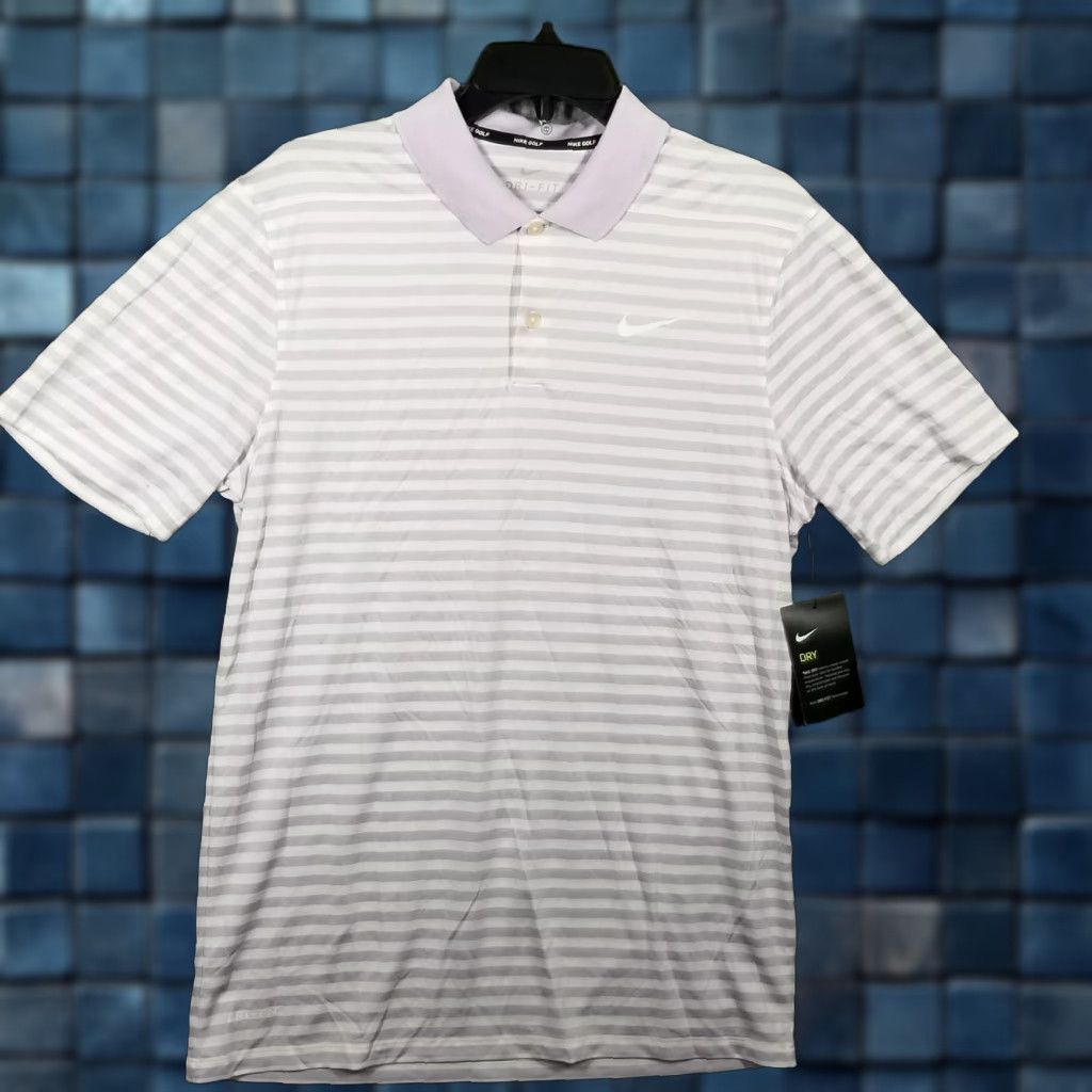 Nike Nike Dri-FIT Victory Collared Shirt Mens Small Purple White Performance Polo Size US S / EU 44-46 / 1 - 1 Thumbnail