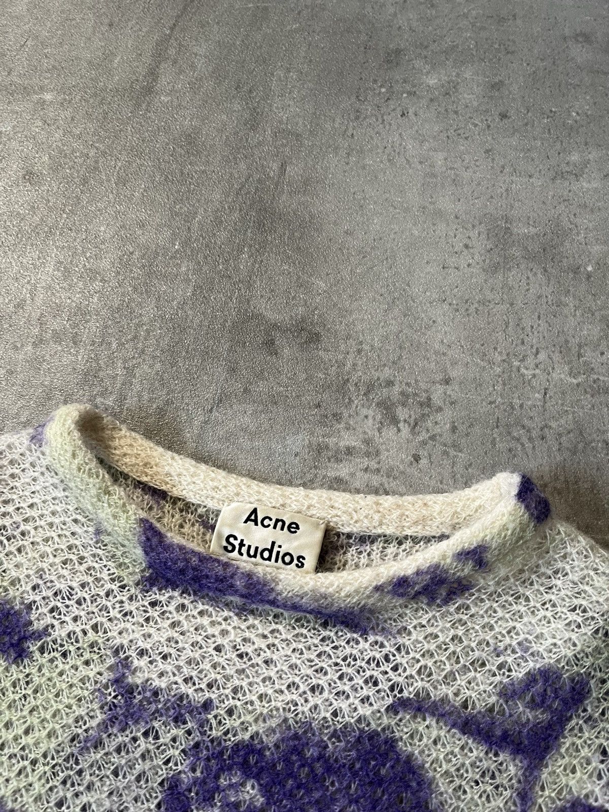 Acne Studios Acne Studios Rave Poster Scribble FW19 sweater Size US M / EU 48-50 / 2 - 4 Thumbnail