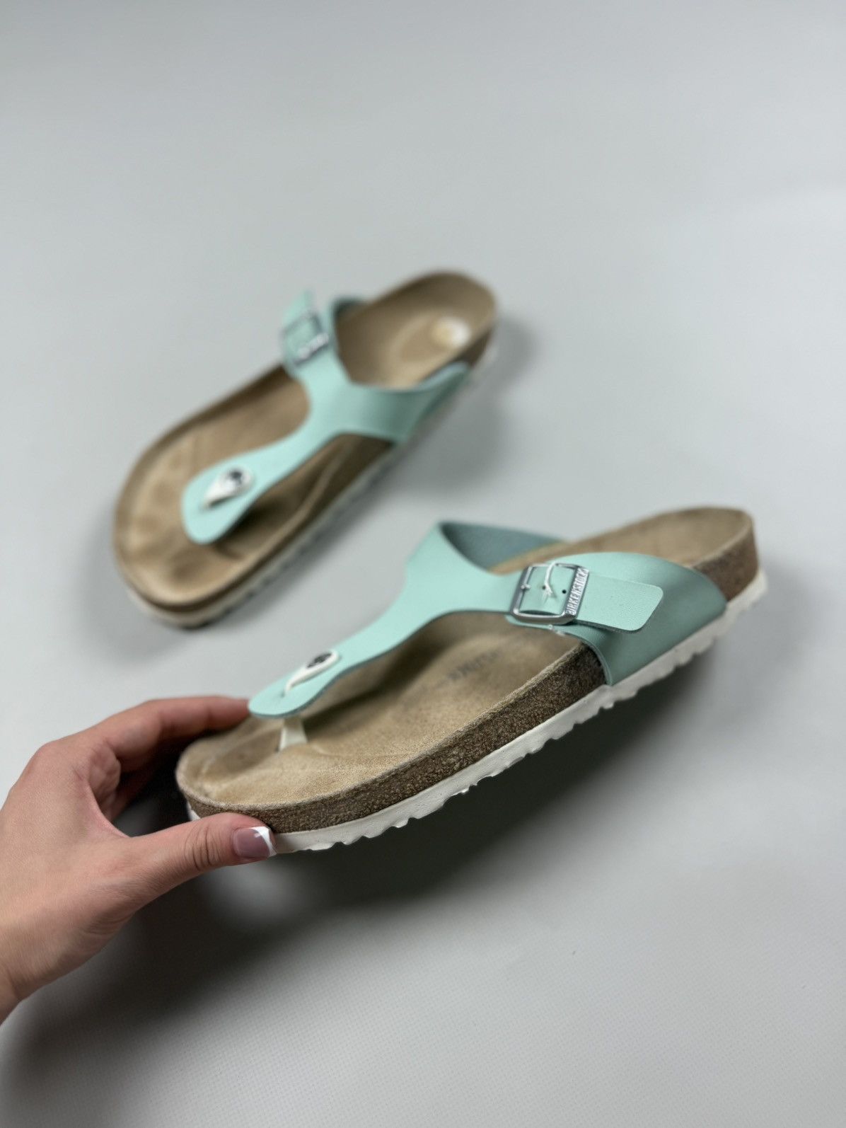Birkenstock Birkenstock Gizeh Ladies Sandals Shoes Size 42 / US 11 Size US 12 / IT 42 - 11 Thumbnail