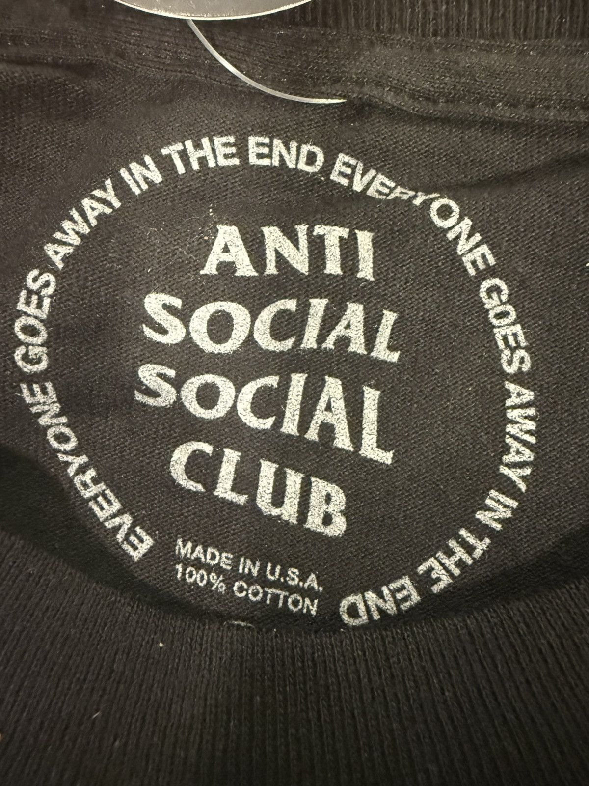 Anti Social Social Club Anti Social Social Club X Sadboyz Honey Tee (LARGE) Size US L / EU 52-54 / 3 - 4 Thumbnail
