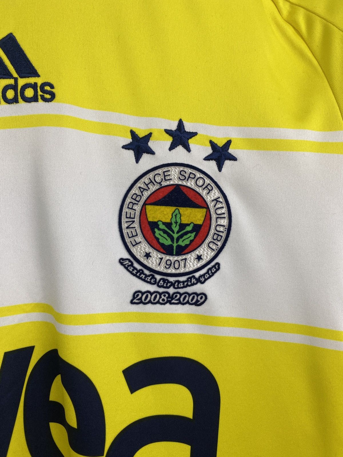 Adidas 🇹🇷 Vintage 2008 Fenerbahce Semih Adidas t-shirt rare retro Size US S / EU 44-46 / 1 - 5 Thumbnail