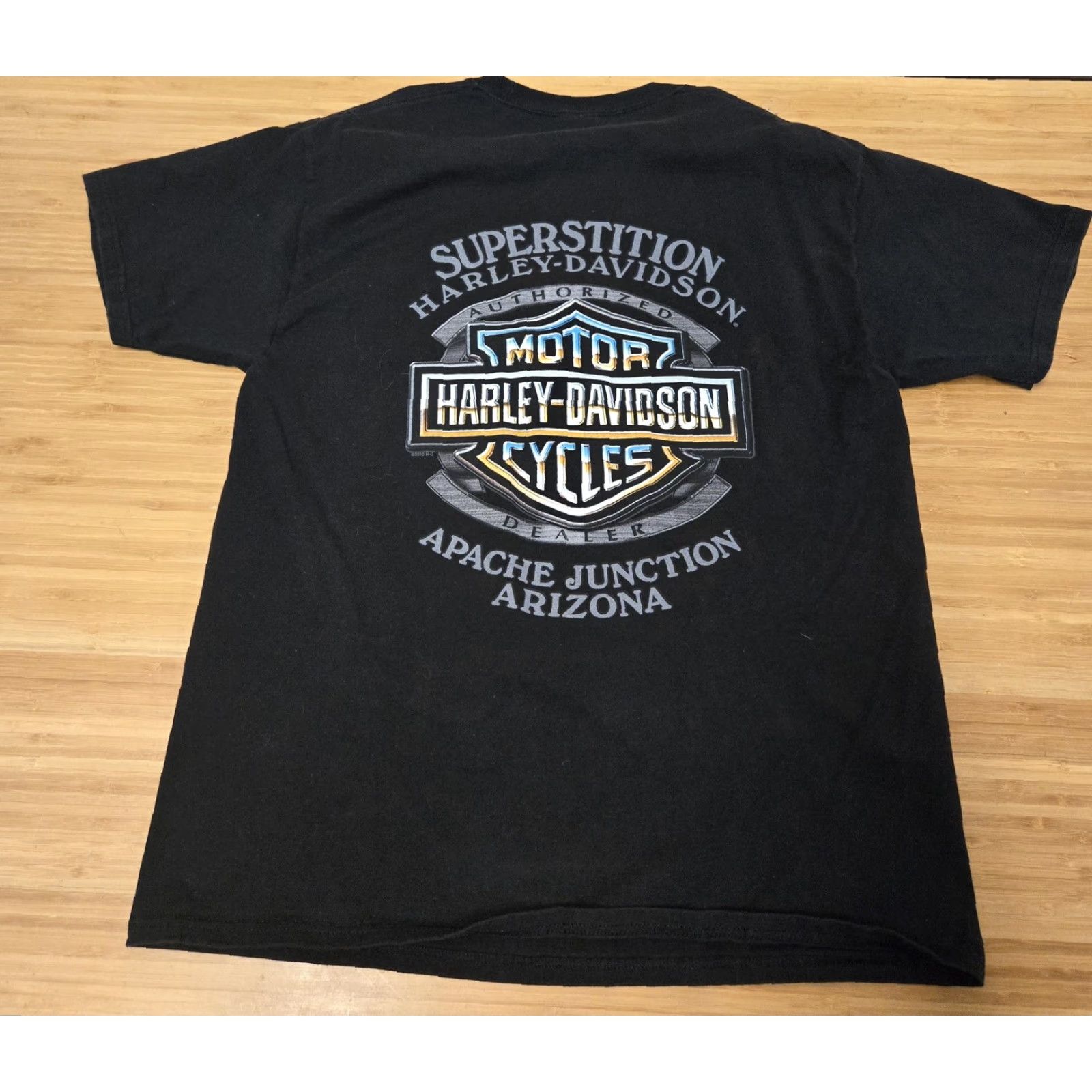 Harley Davidson Harley-Davidson Shirt Mens Large Black Life Begins Dealer Tee Superstition AZ Size US M / EU 48-50 / 2 - 4 Thumbnail