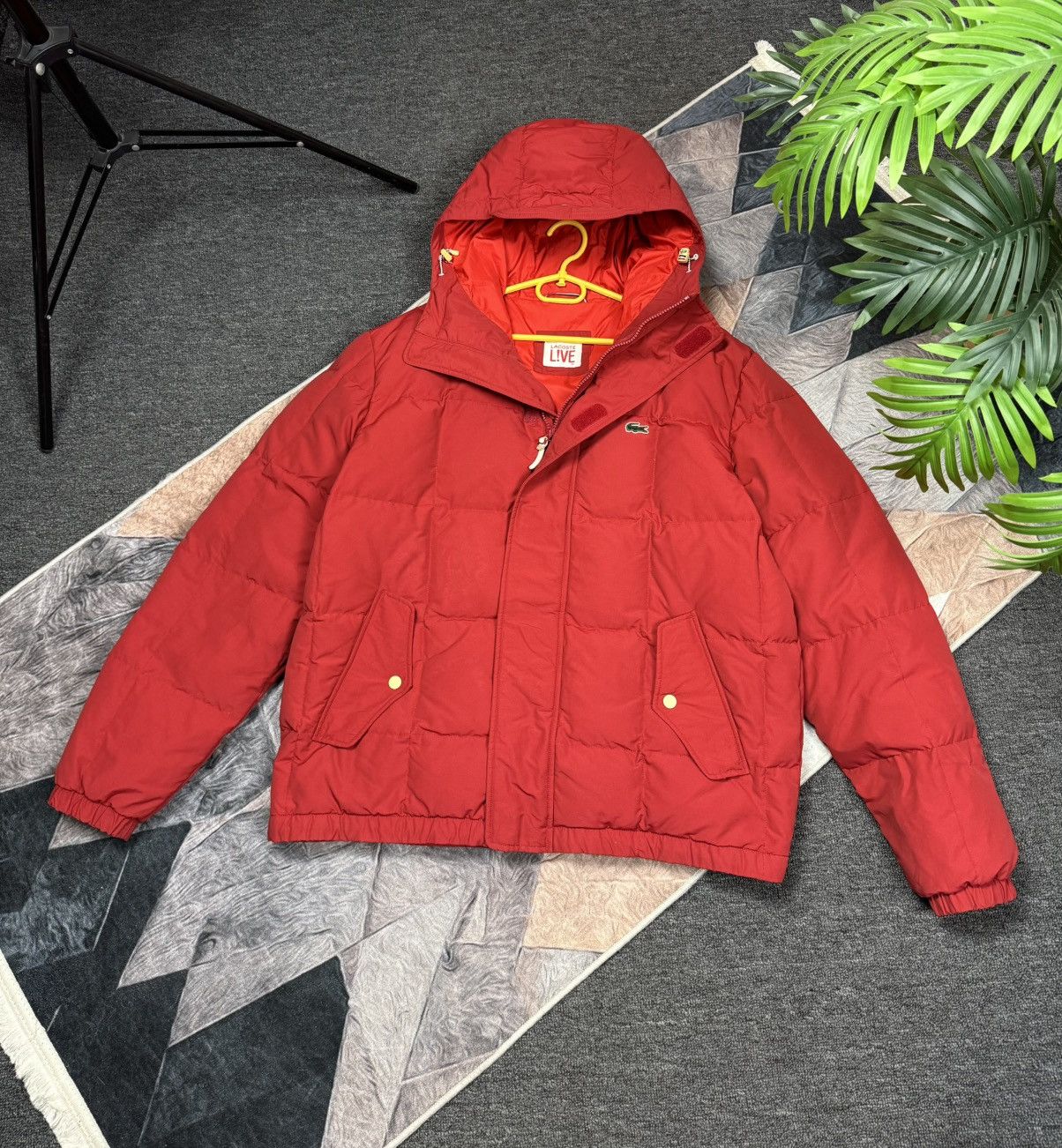 Lacoste LACOSTE LIVE DOWN JACKET PUFFER Y2K DRILL STYLE SIZE M Size US M / EU 48-50 / 2 - 4 Thumbnail