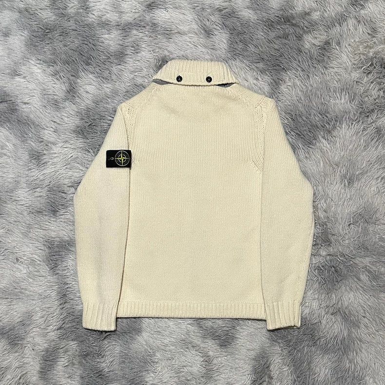 Stone Island Stone Island Thick Wool Knit Outerwear -2506 Size US M / EU 48-50 / 2 - 2 Thumbnail