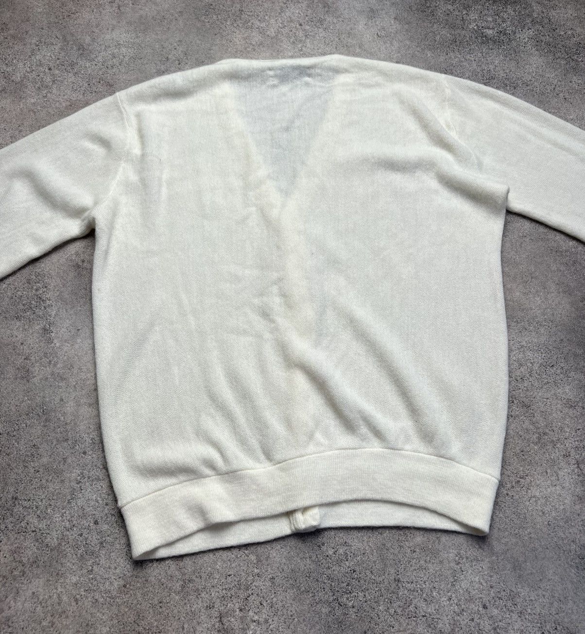 Lacoste Lacoste vintage wool cardigan Size US L / EU 52-54 / 3 - 6 Thumbnail