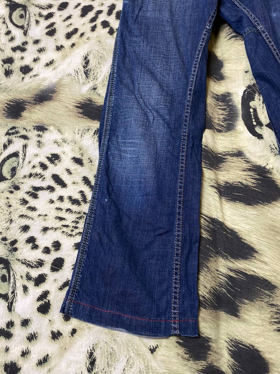 Diesel BAGGY VINTAGE Y2K HEAVY FADED JEANS PANTS Size US 32 / EU 48 - 5 Thumbnail
