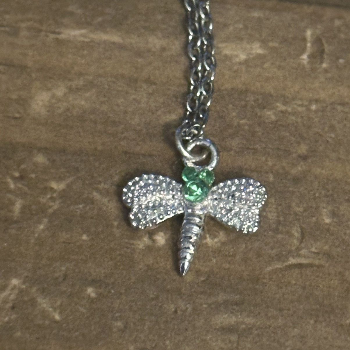 Vintage Vintage dragonfly pendant necklace Size ONE SIZE - 3 Thumbnail