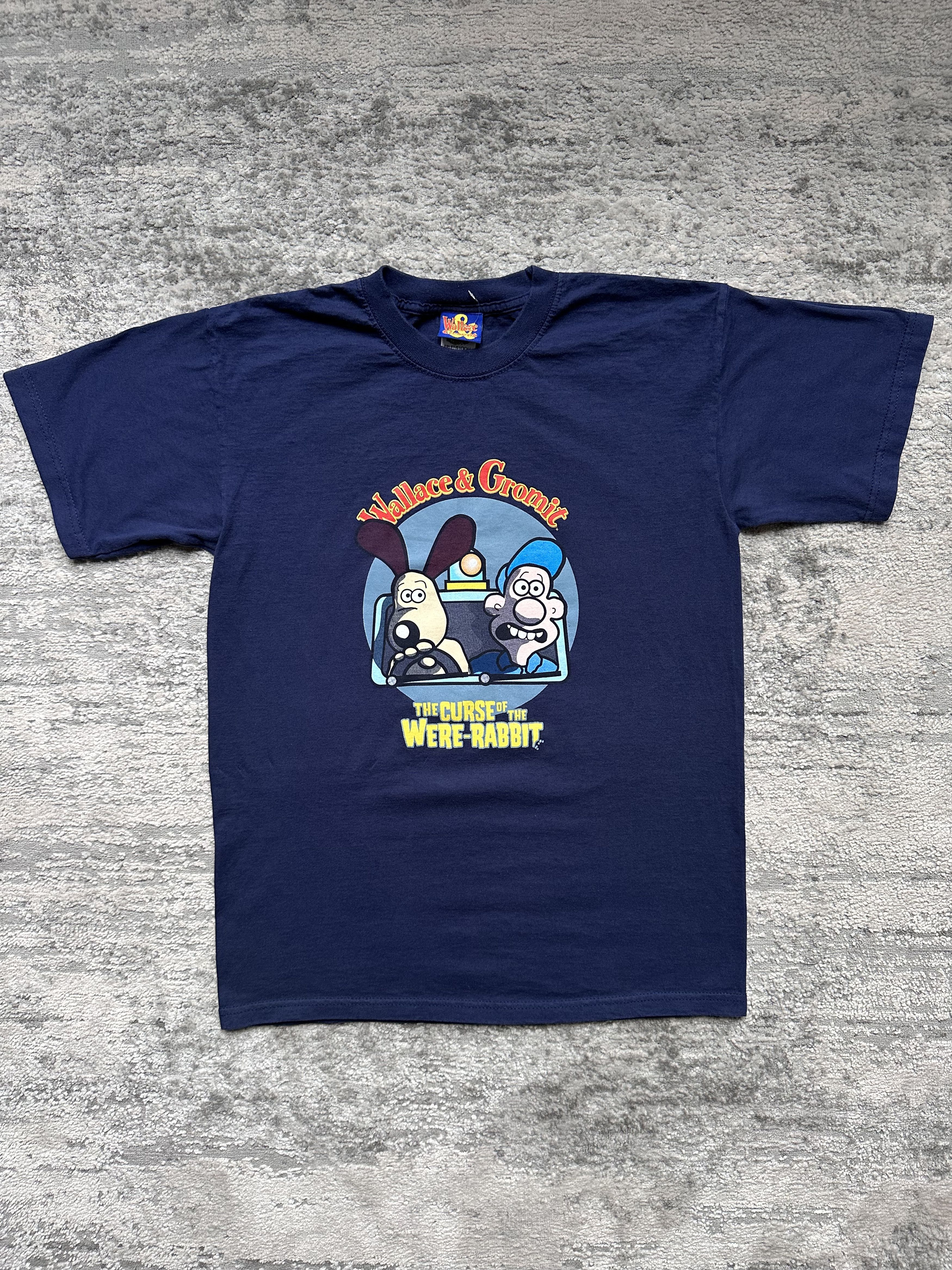 Vintage Wallace Gromit vintage t shirt 2005 Size US S / EU 44-46 / 1 - 1 Thumbnail