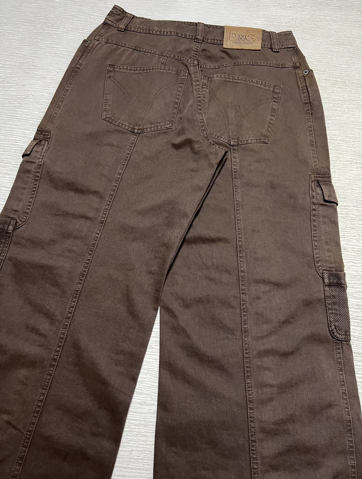 Dolce & Gabbana D&G - SS03 - Full Zip Parachute Aviator Cargo Pants Size US 28 / EU 44 - 14 Thumbnail