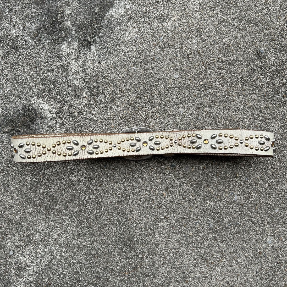 Vintage Vintage studded leather belt (Kapital Style) Size ONE SIZE - 4 Thumbnail