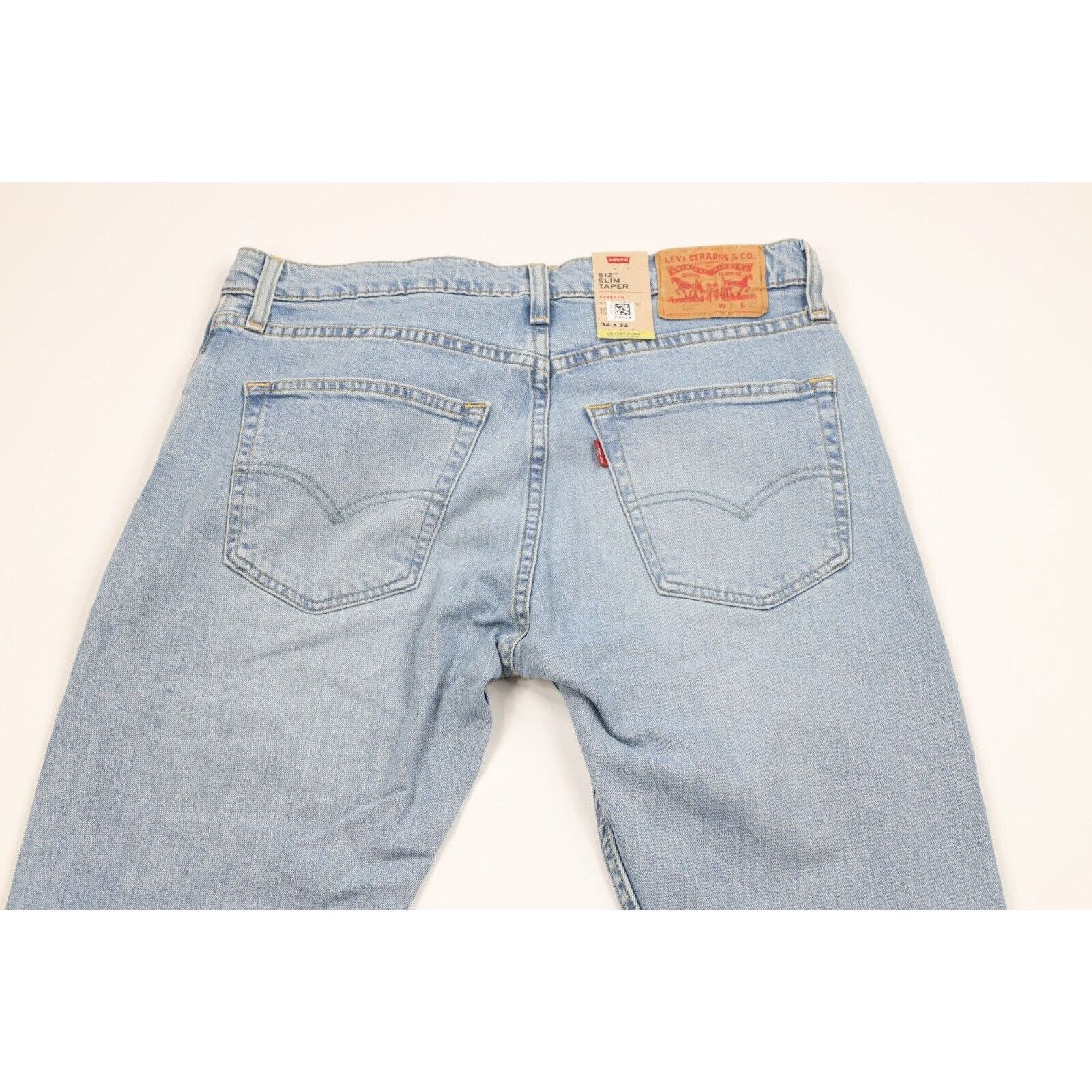 Levi's New Levis 512 Slim Fit Tapered Leg Stretch Denim Jeans Size US 34 / EU 50 - 8 Thumbnail
