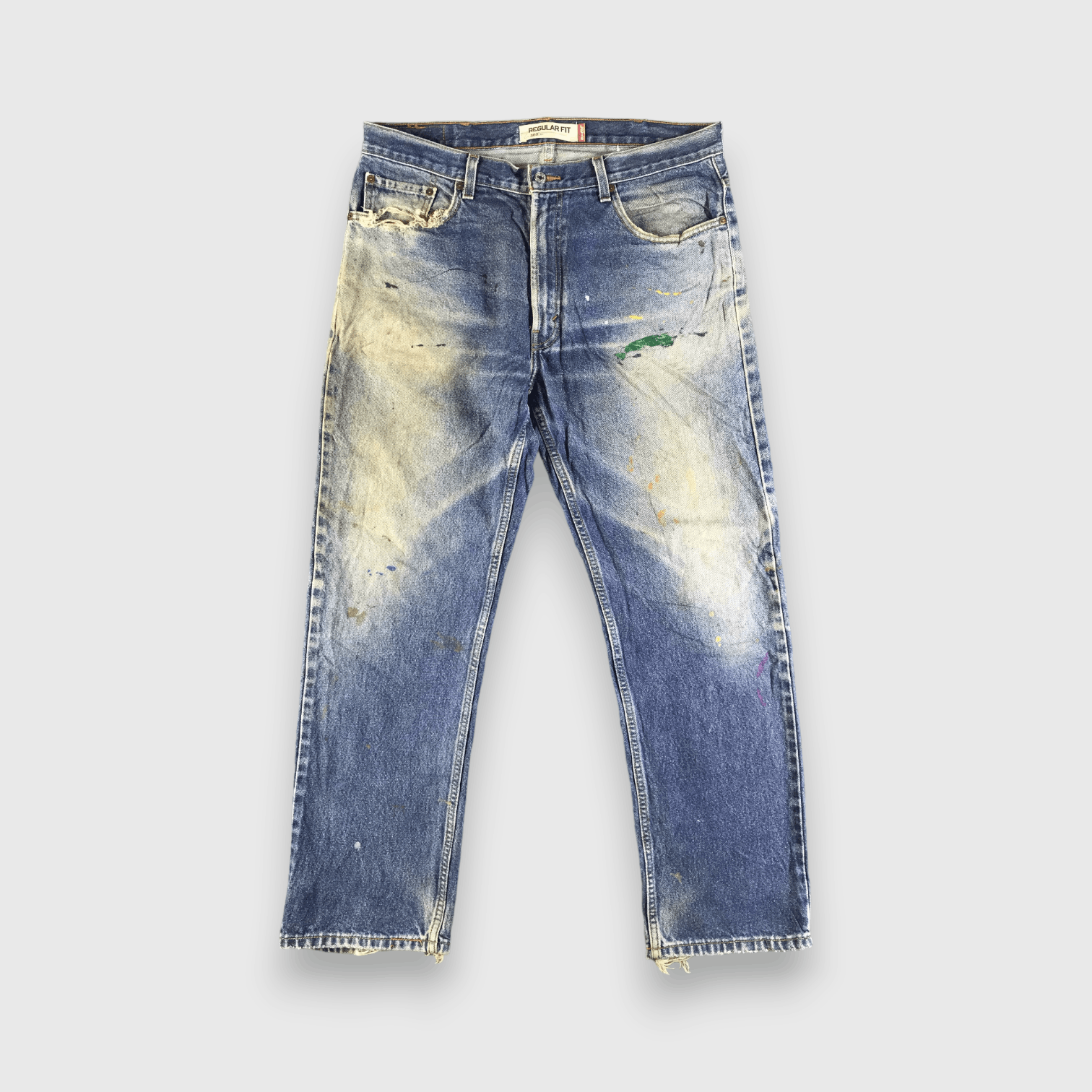 Levi's Vintage Blue Wash Levis 505 Jeans-J3334 Size US 39 - 1 Thumbnail