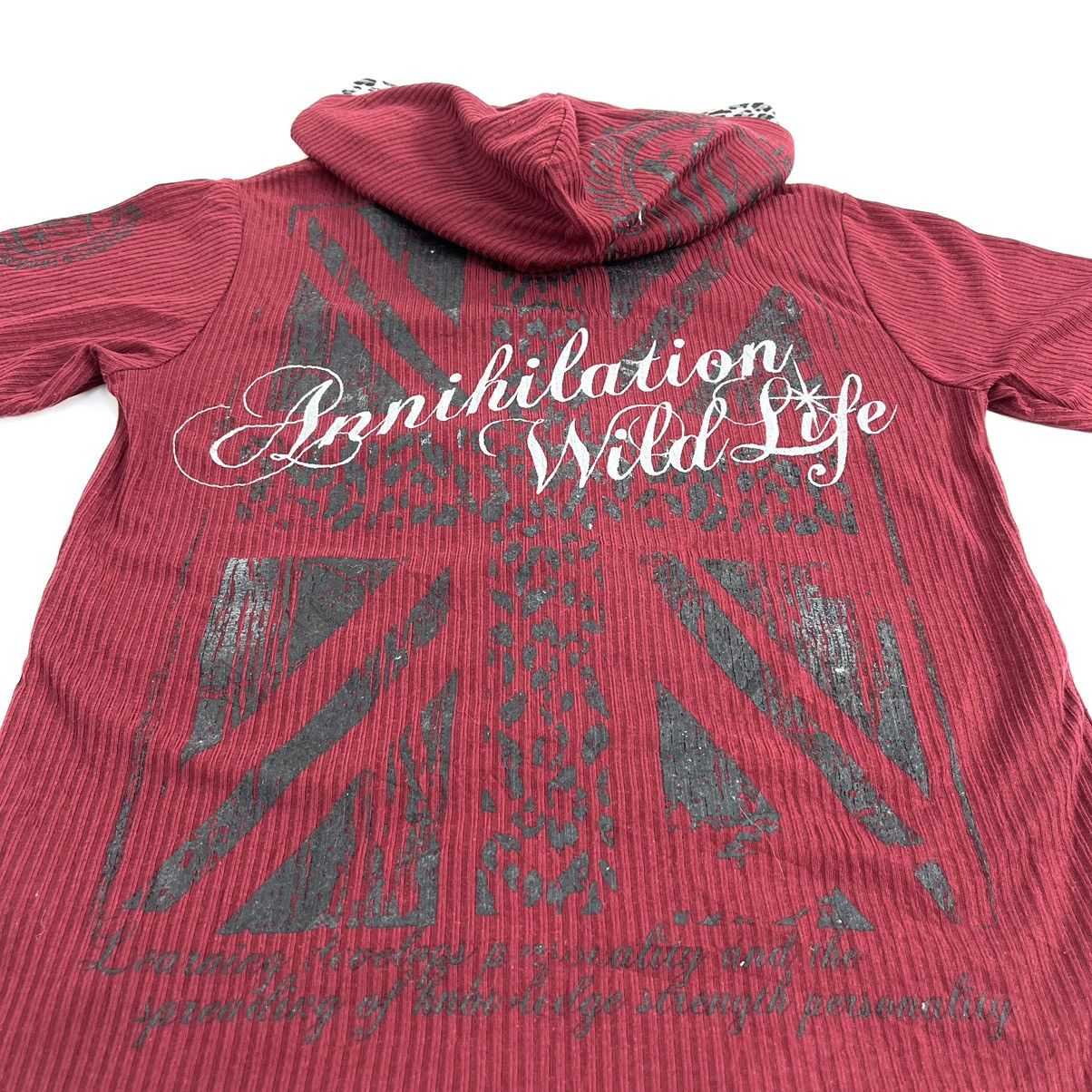14th Addiction × If Six Was Nine × Japanese Brand Y2K Mild Life Poem Grunge Punk Double Layer Short Sleeve Size US M / EU 48-50 / 2 - 24 Thumbnail