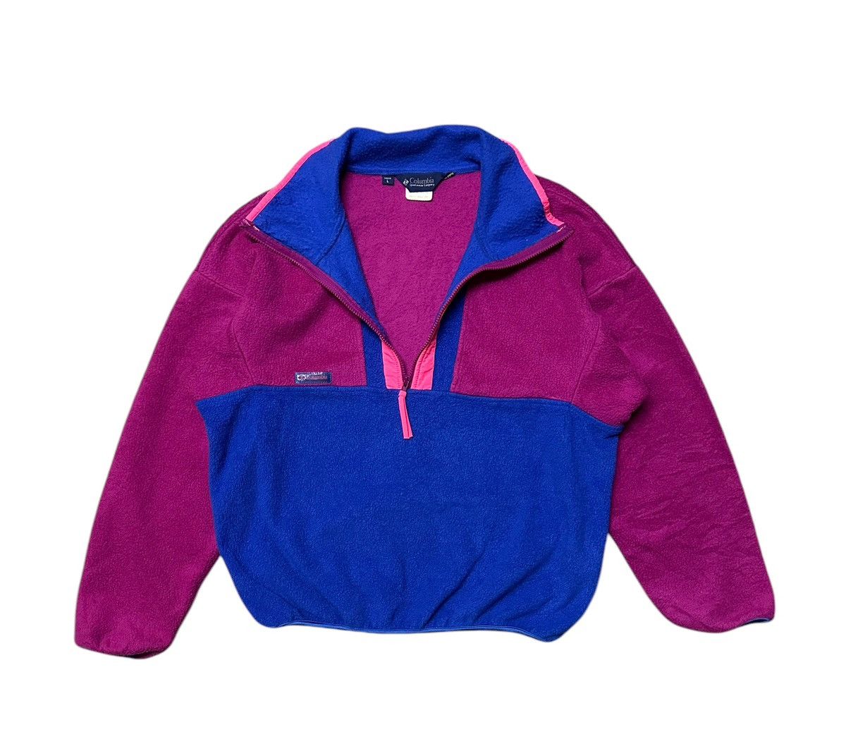 Columbia Columbia half zipper fleece two colour sweatshirt Size US L / EU 52-54 / 3 - 2 Thumbnail